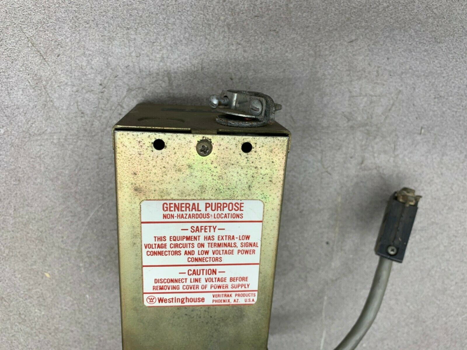 USED WESTINGHOUSE POWER SUPPLY 1501D18G02