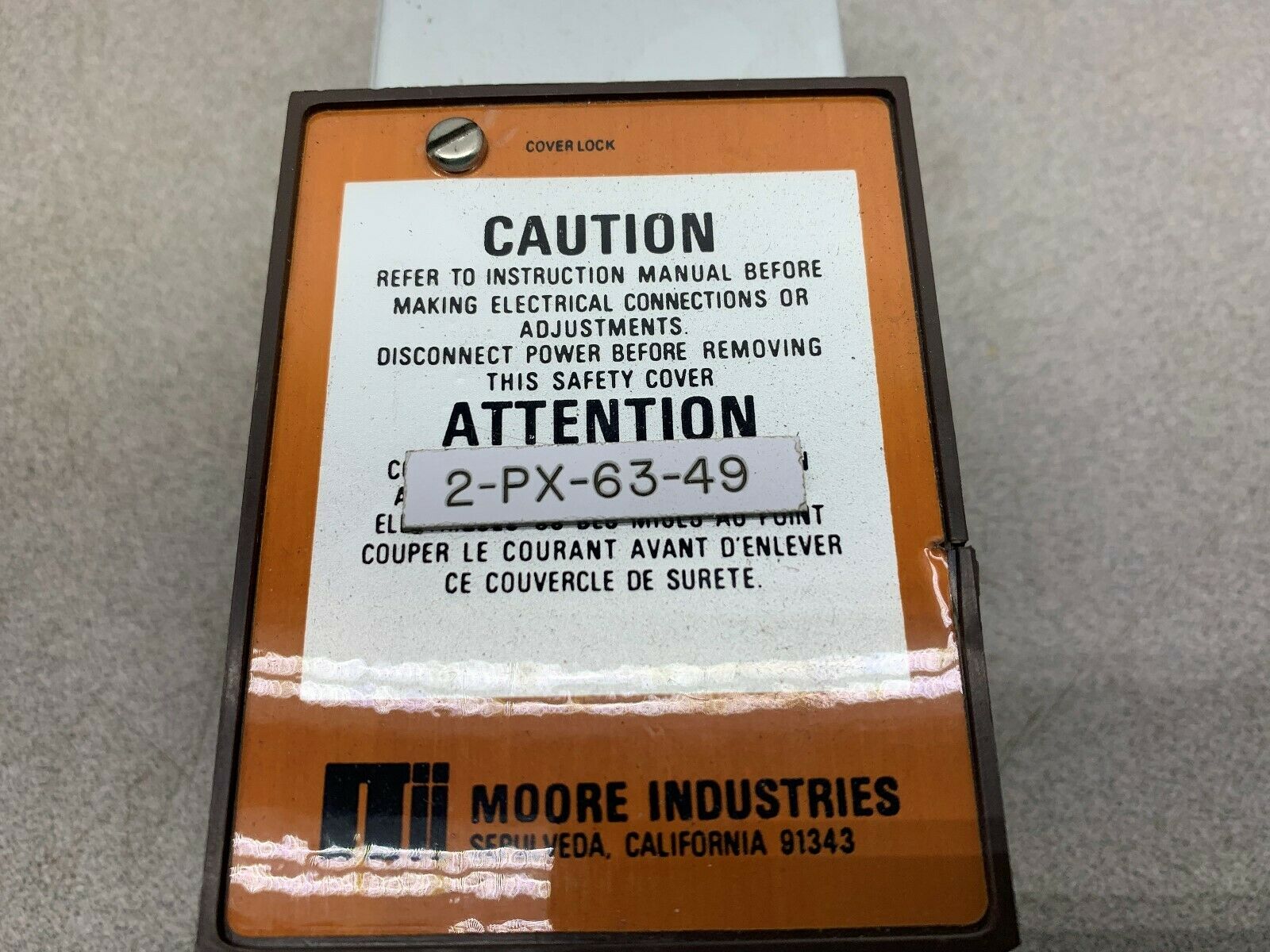 USED MOORE SUBTRACTOR 2-PX-63-49