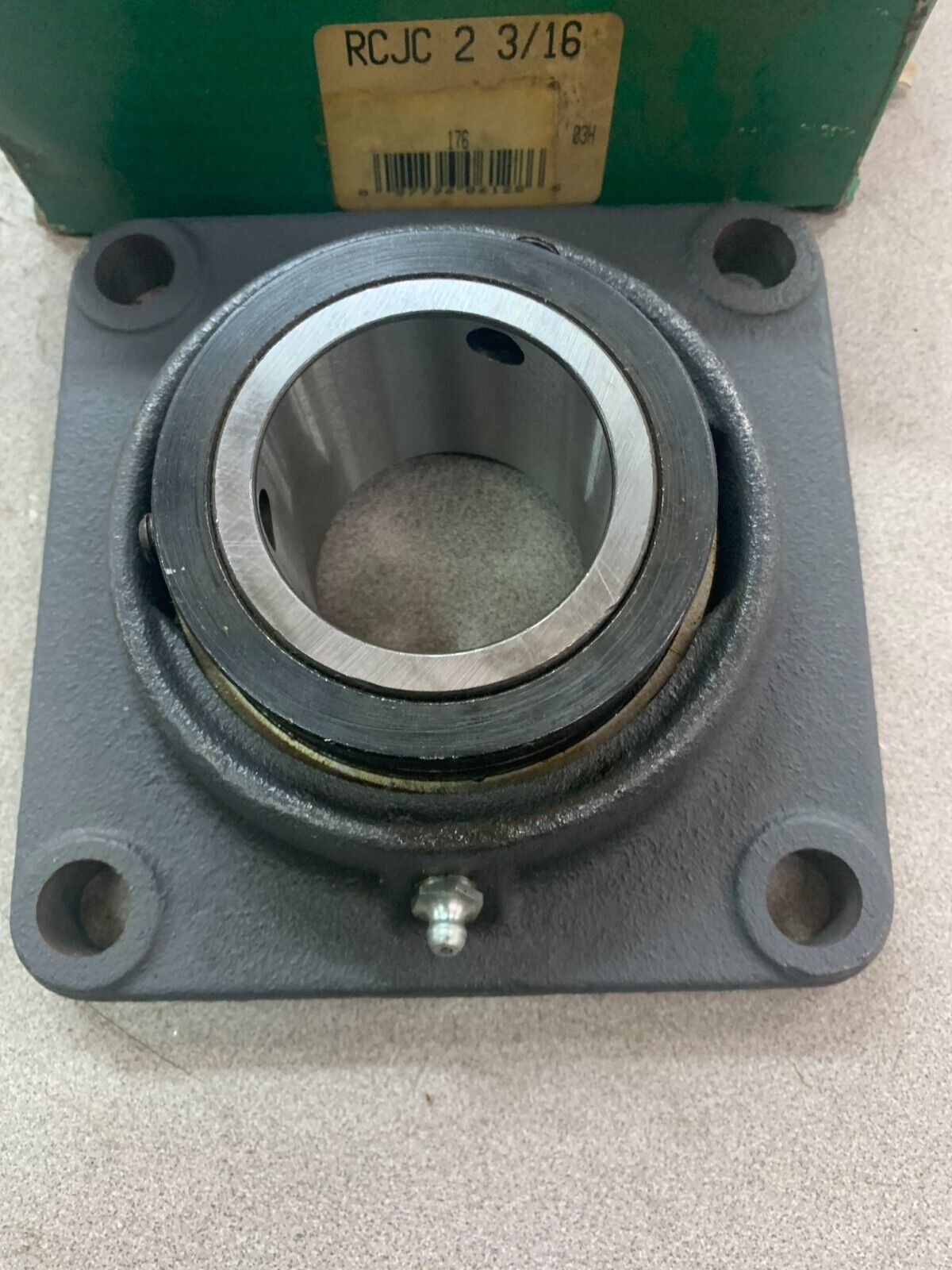 NEW IN BOX FAFNIR 4-BOLT RCJC 2-3/16 FLANGE BEARING RCJC 2 3/16