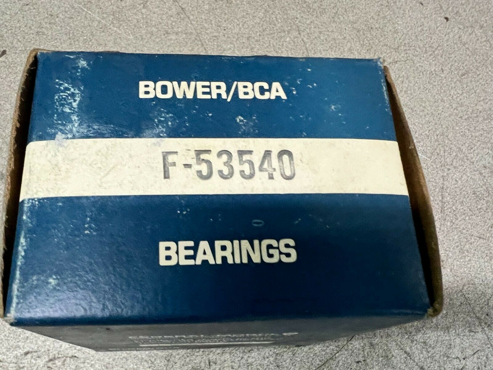 NEW IN BOX BOWER NEEDLE BEARING  F-53540