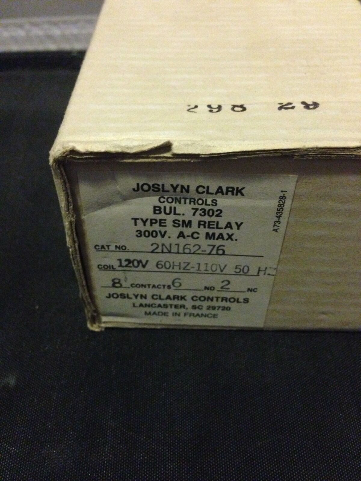 NEW IN BOX 2N16276 JOSLYN CLARK SM RELAY 2N162-76