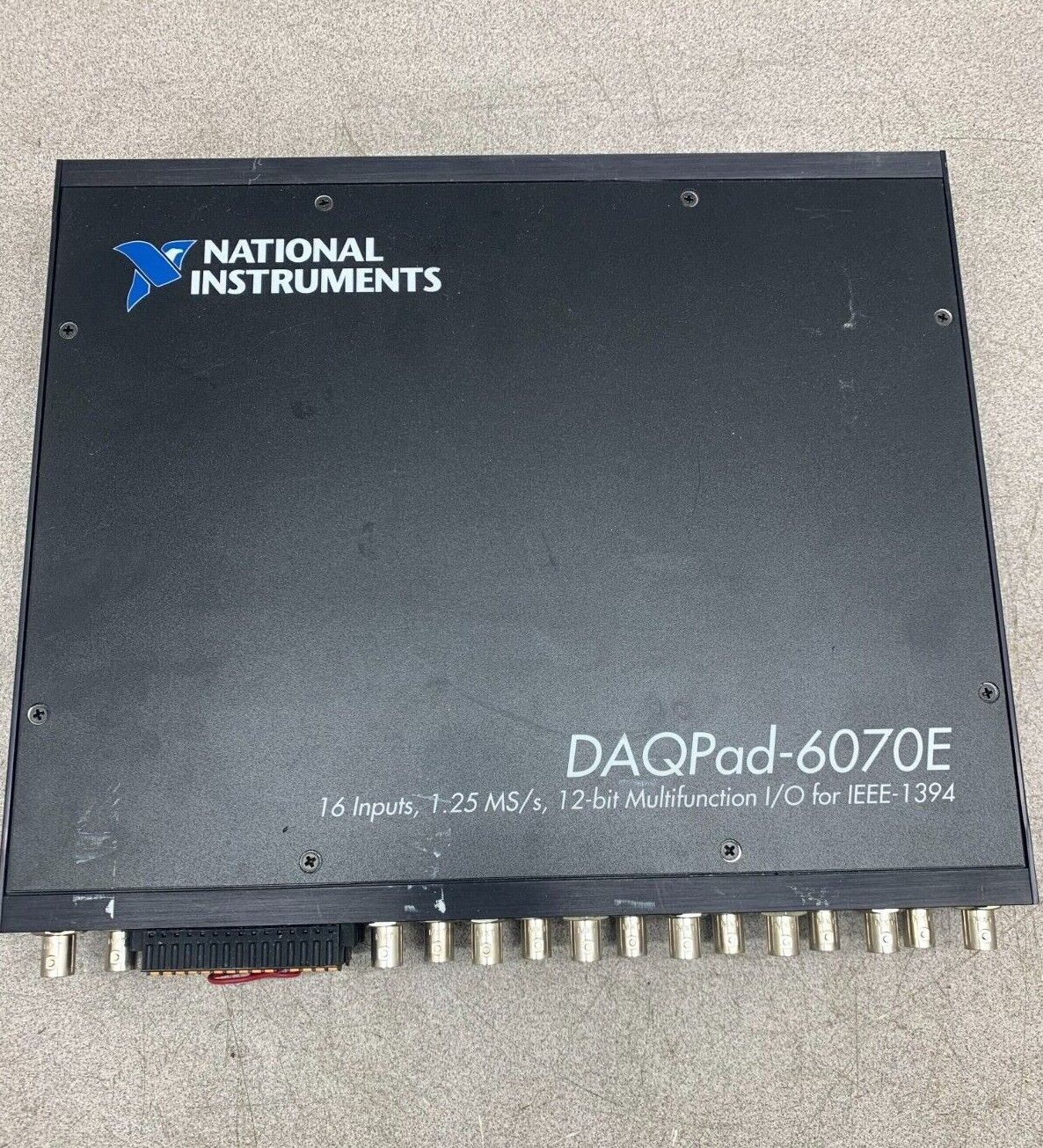 USED NATIONAL INSTRUMENTS 16 Inputs, 12-Bit Multifunction I/O MODEL DAQPAD-6070E