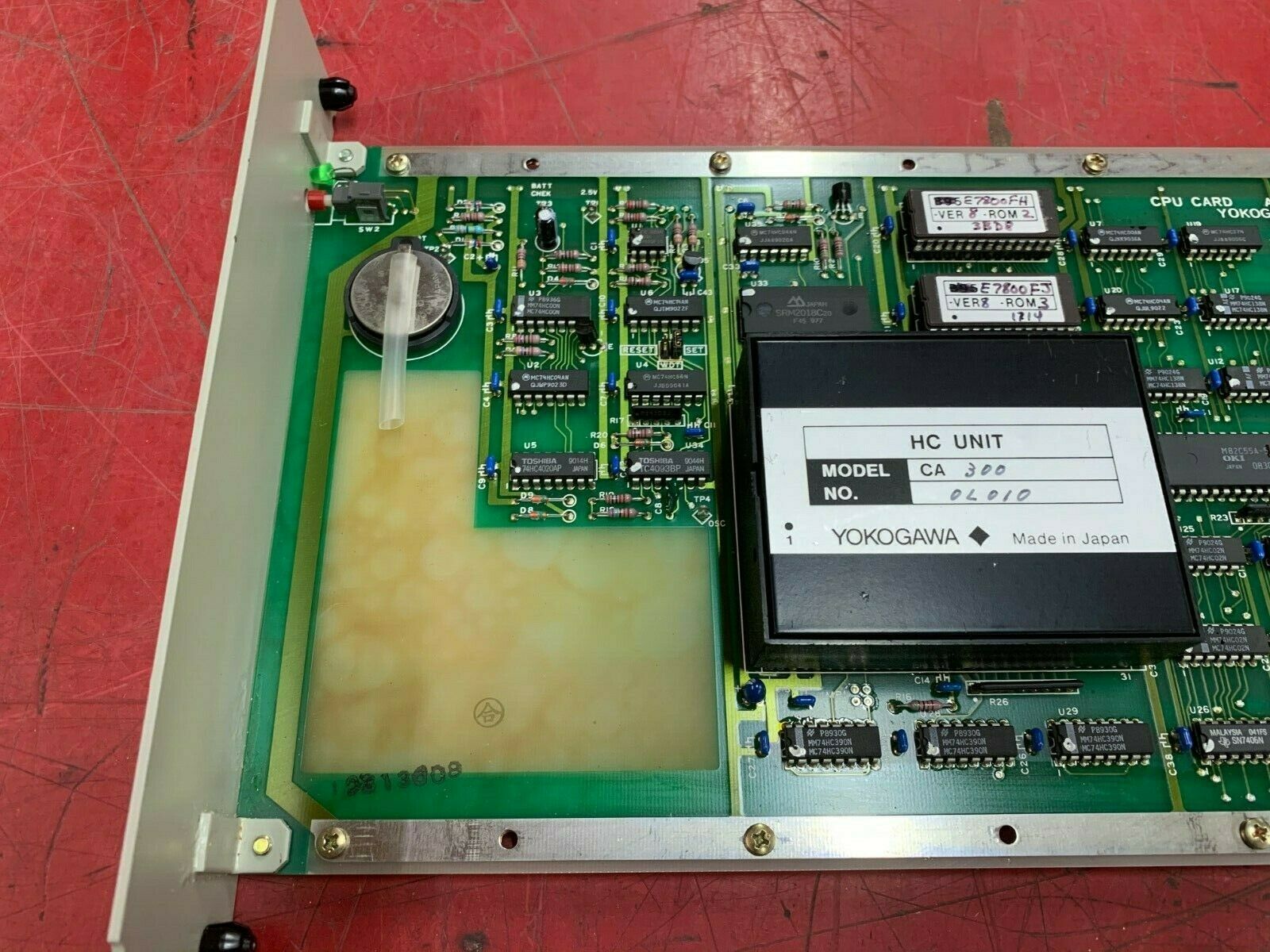 NEW NO BOX YOKOGAWA E7056FG-00 CPU CARD E7056GA