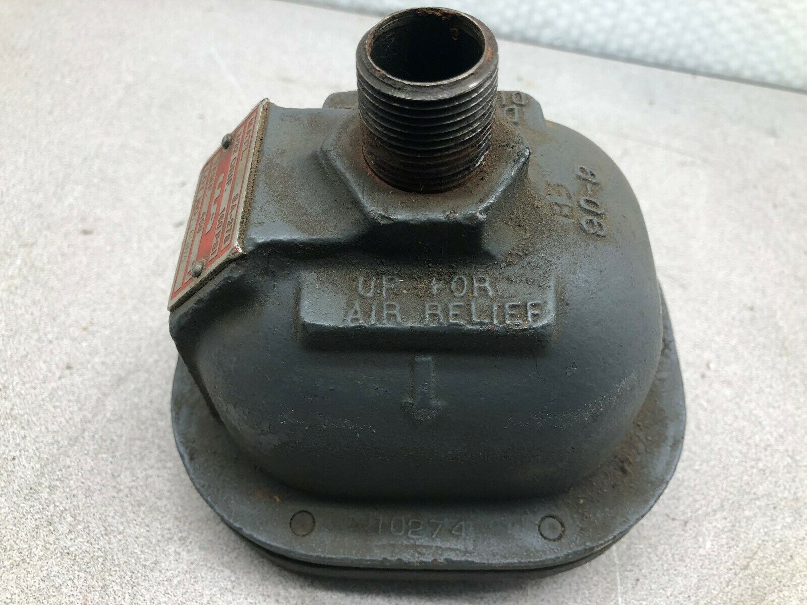 USED WRIGHT AUSTIN 3/32 ORFICE 3/4 NPT 160 PSI 450 DEG F AIR/STEAM VENT TRAP SA-