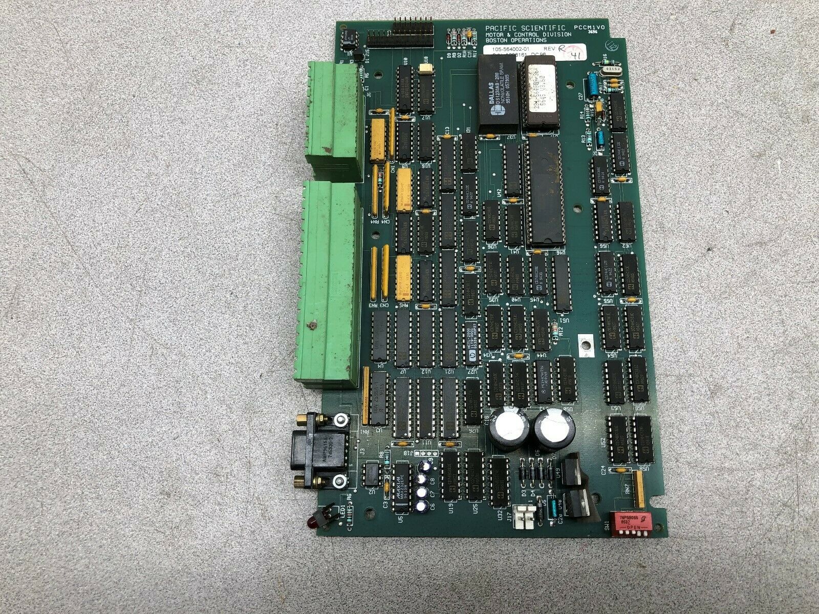 USED PACIFIC SCIENTIFIC CIRCUIT BOARD 105-564002-01