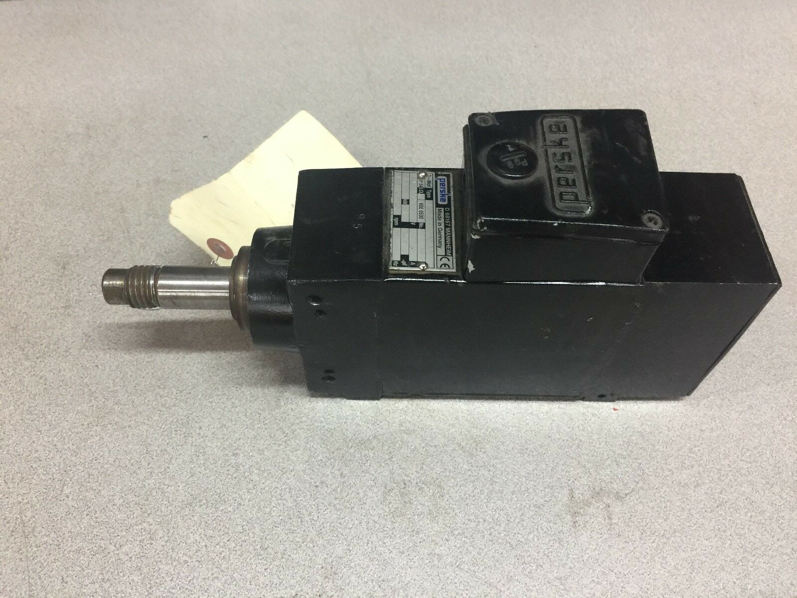 USED PERSKE 1HP 300HZ 230/400V 3.2/1.8A SERVO MOTOR VS31.39-2 NEMA