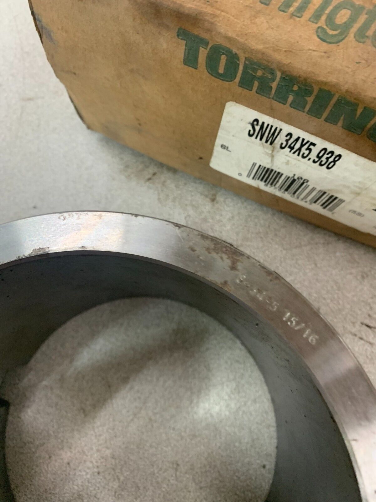 NEW IN BOX TORRINGTON SNW 34X5.938 ADAPTER BEARING