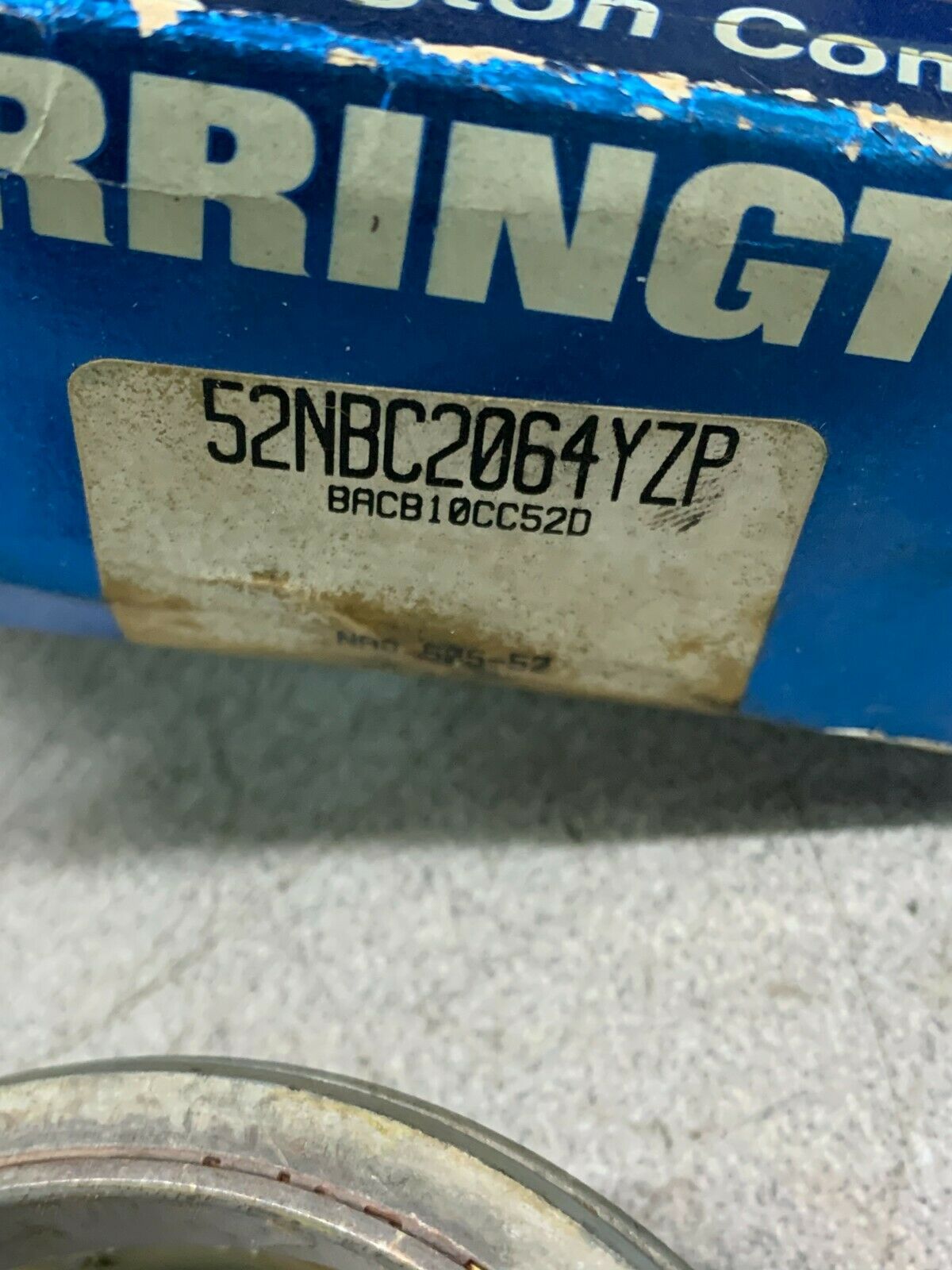 NEW IN BOX TORRINGTON AIRFRAME BEARING 52NBC2064YZP