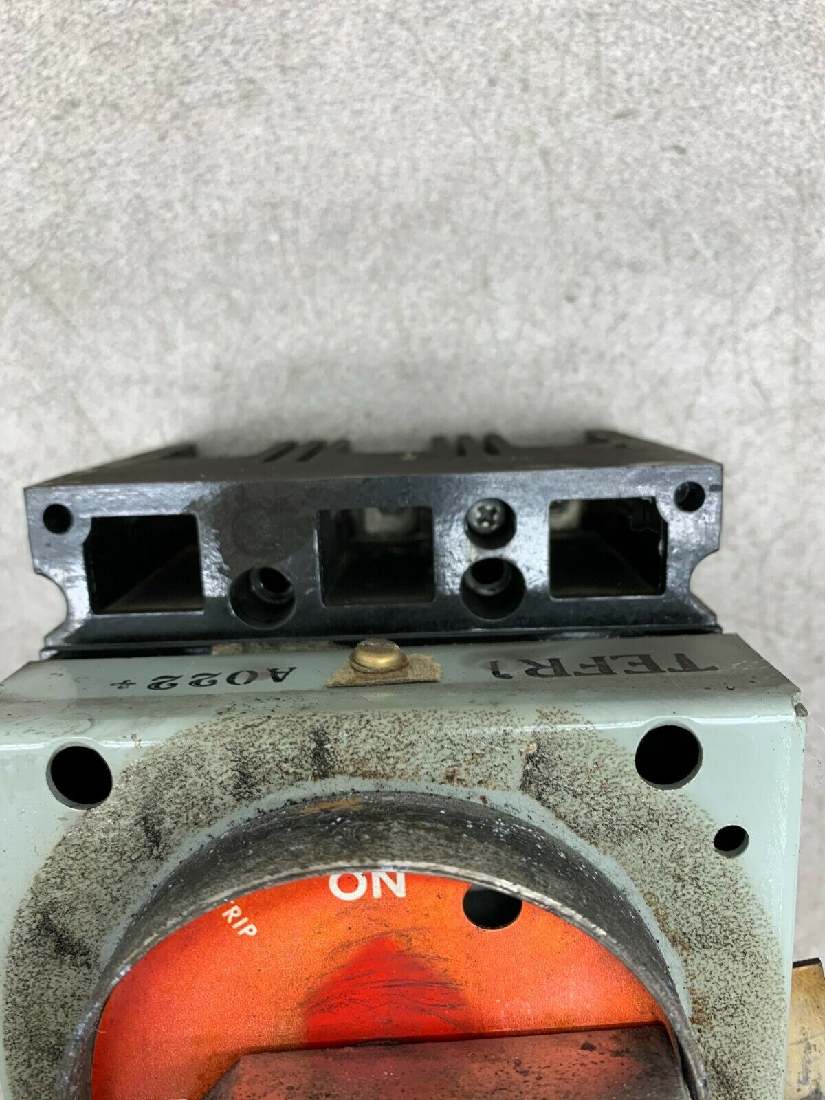 USED GENERAL ELECTRIC TEFR1 7 AMP 3 POLE MOTOR CIRCUIT PROTECTOR TEC36007