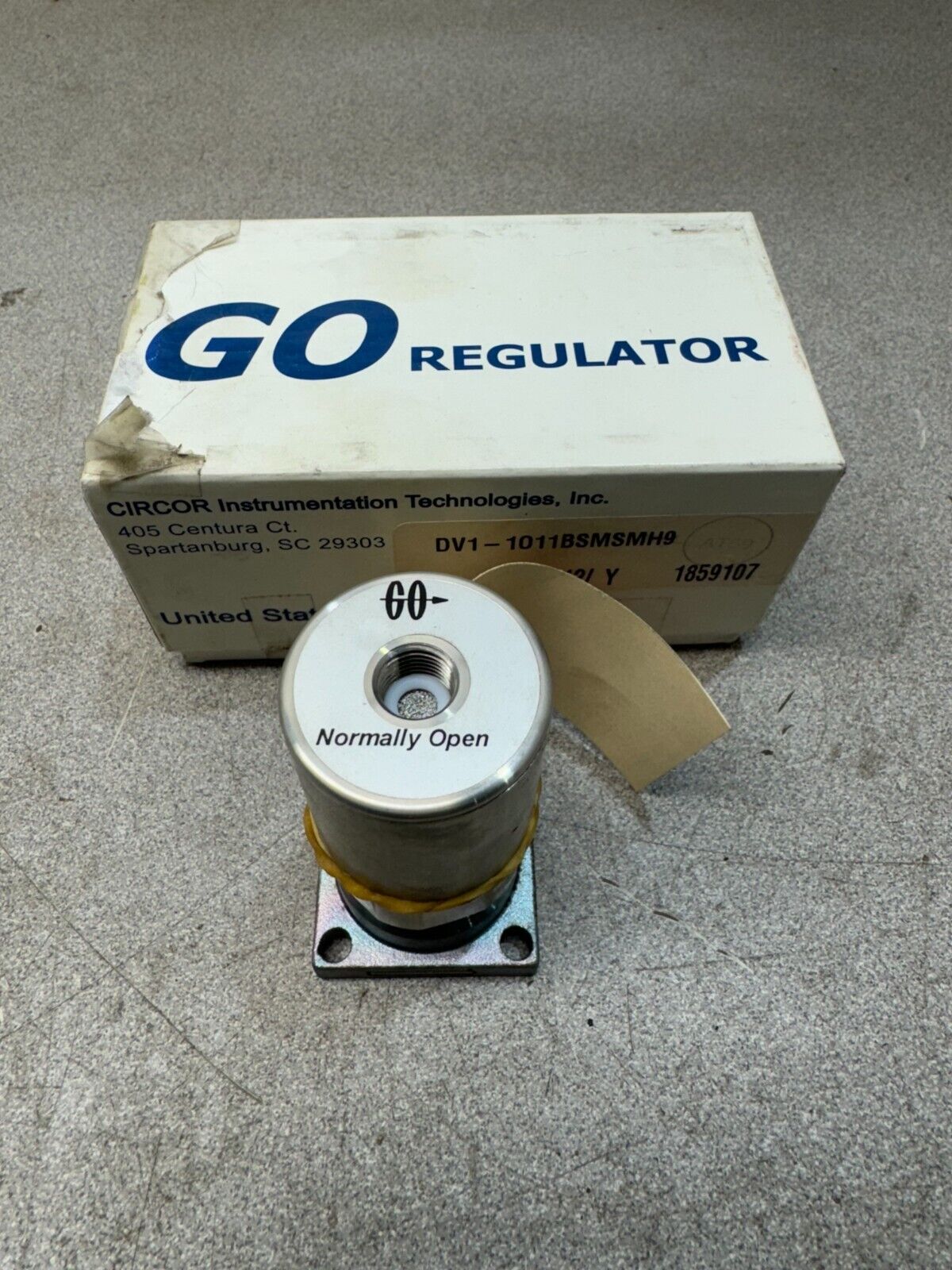 NEW IN BOX GO REGULATOR DV1-1011BSMSMH9
