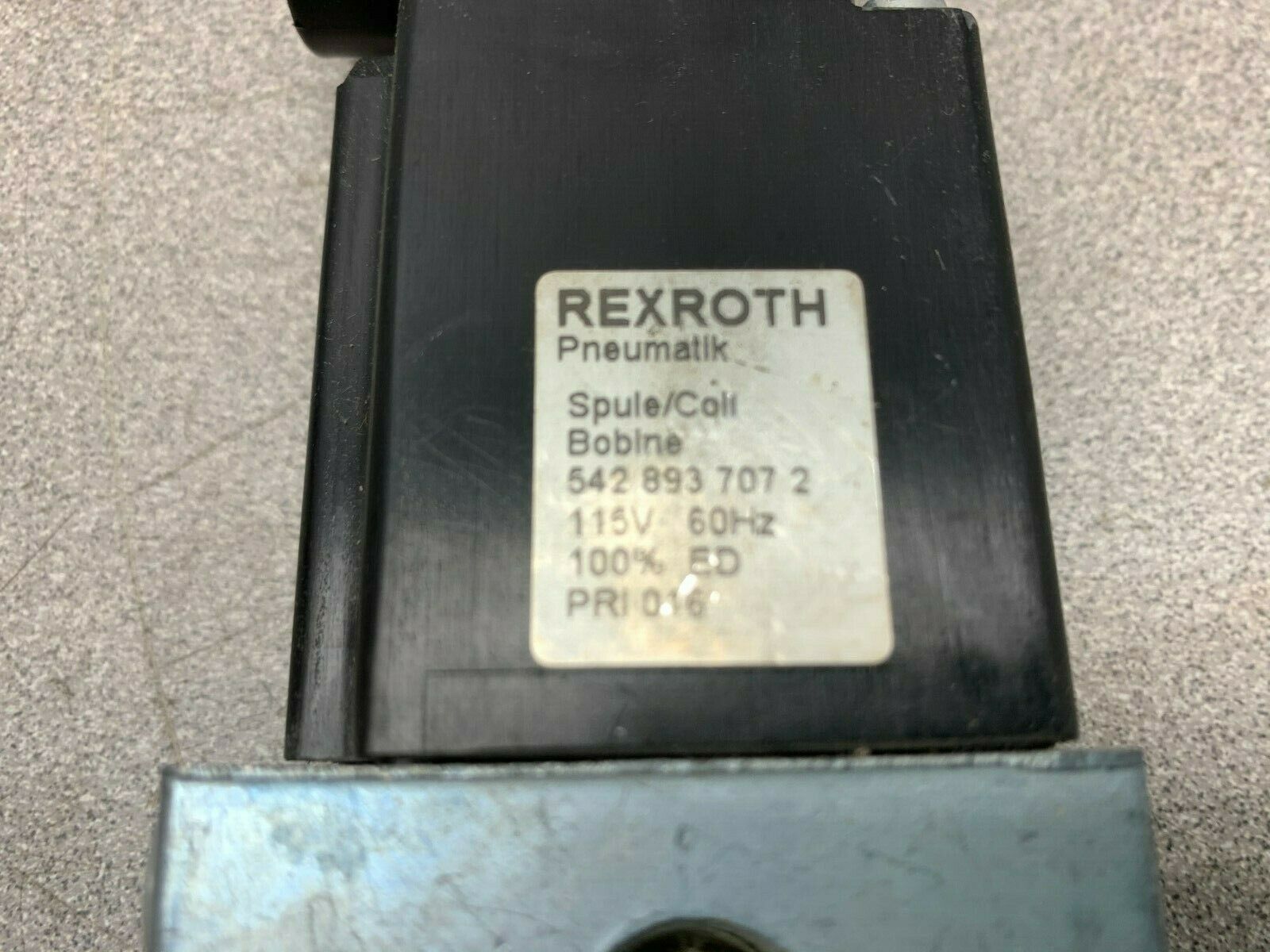 USED REXROTH SOLENOID VALVE 5428937072