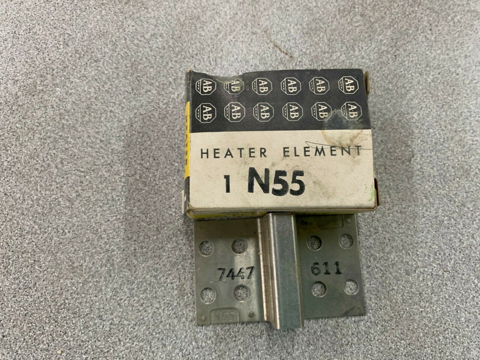 LOT OF 4 NEW IN BOX ALLEN BRADLEY HEATER ELEMENT N55