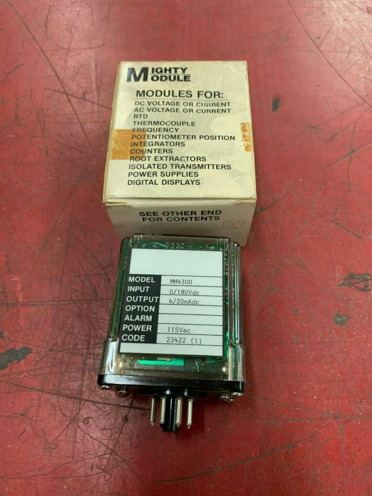 NEW IN BOX MIGHTY MODULE RELAY MM4300