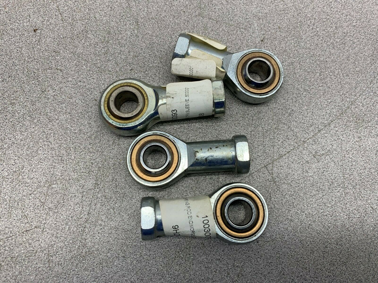 LOT OF 4 NEW NO BOX SPHERCO BEARING ROD TF8