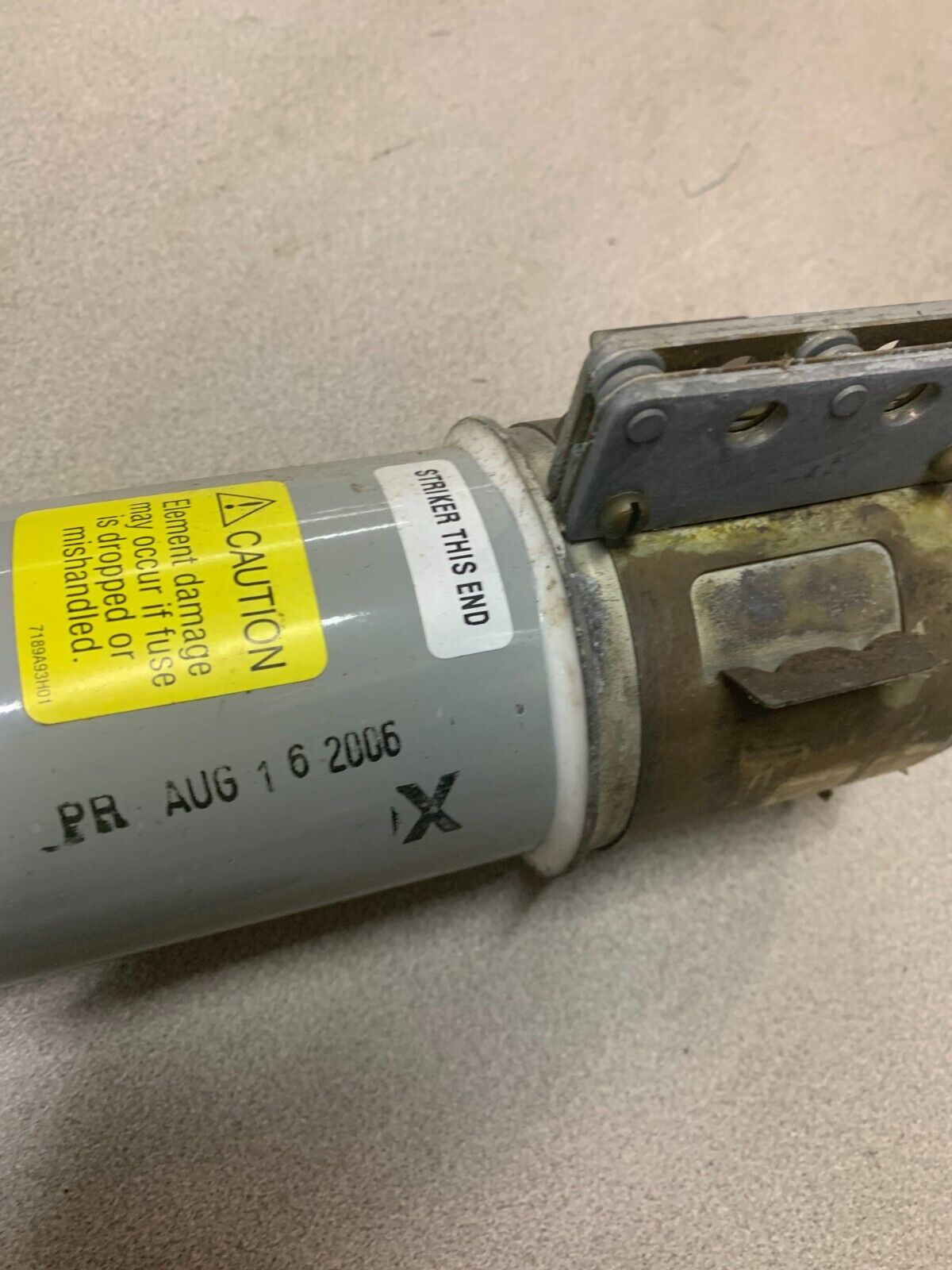 USED EATON CUTLER-HAMMER 65 AMP CURRENT LIMITING FUSE 5AHLE-65E