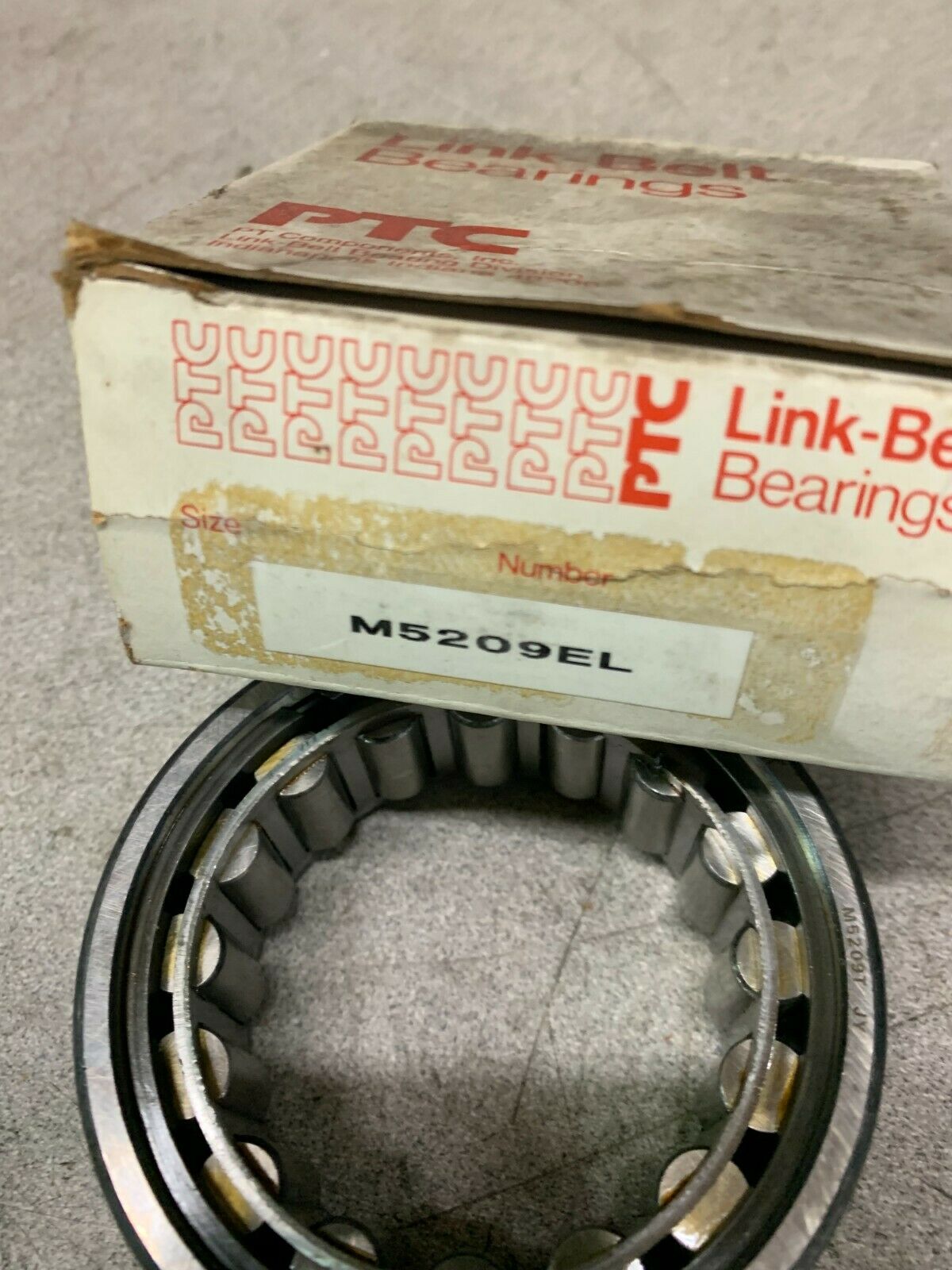 NEW IN BOX LINK-BELT M5209T JY CYLINDRICAL ROLLER BEARING M5209EL