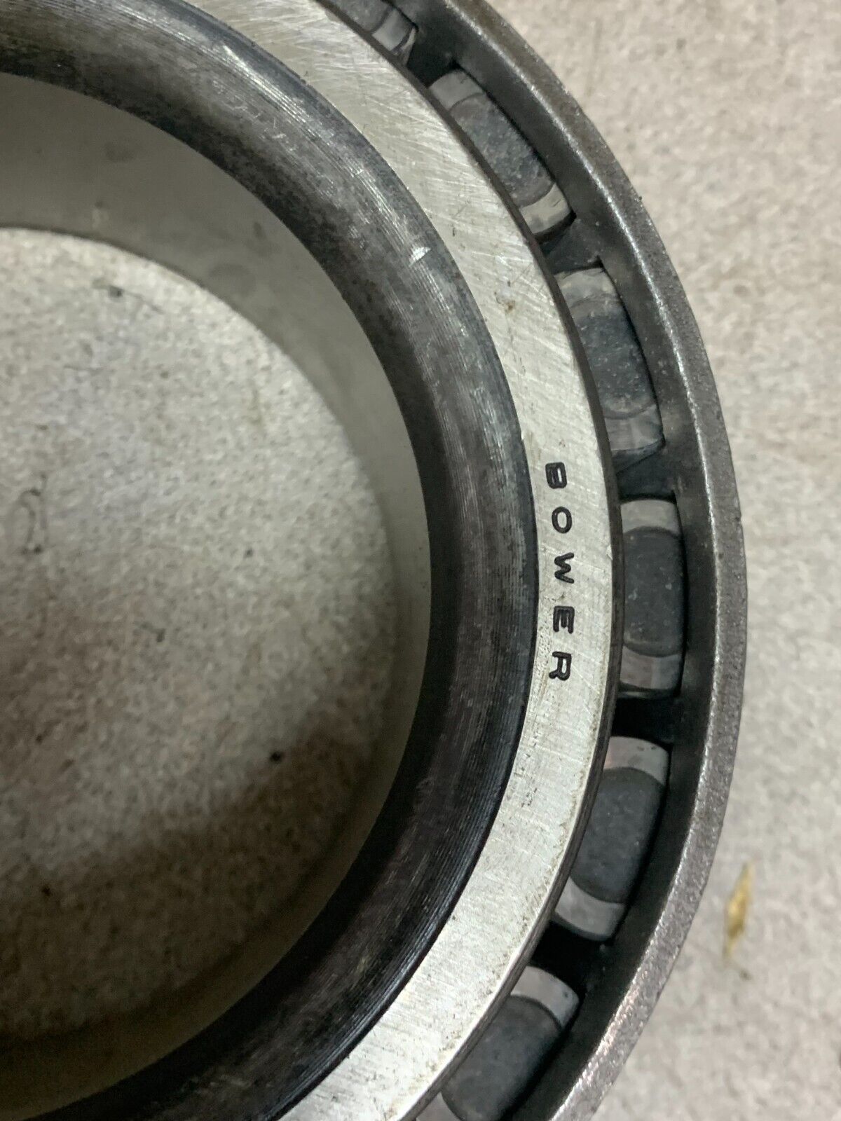 NEW NO BOX BOWER TAPERED ROLLER CONE BEARING 766