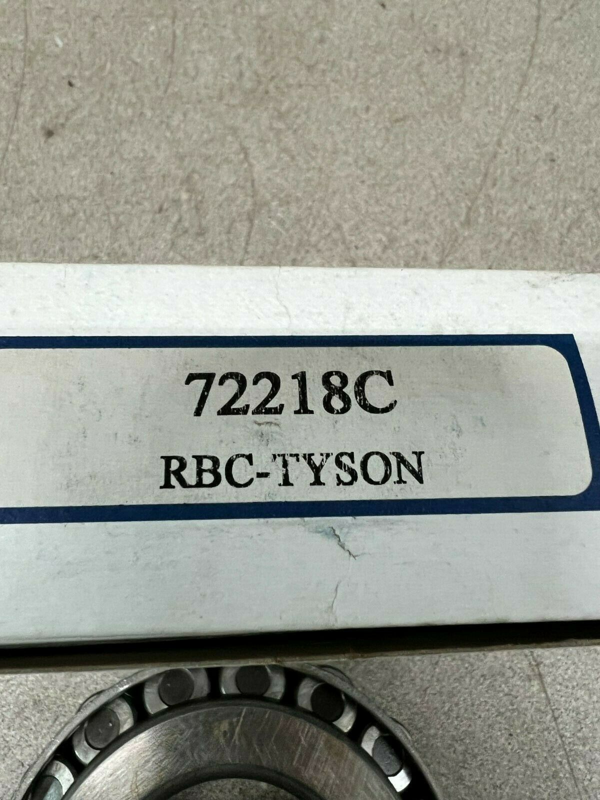 NEW IN BOX RBC-TYSON 72218C/VQ273 ROLLER BEARING 72218C