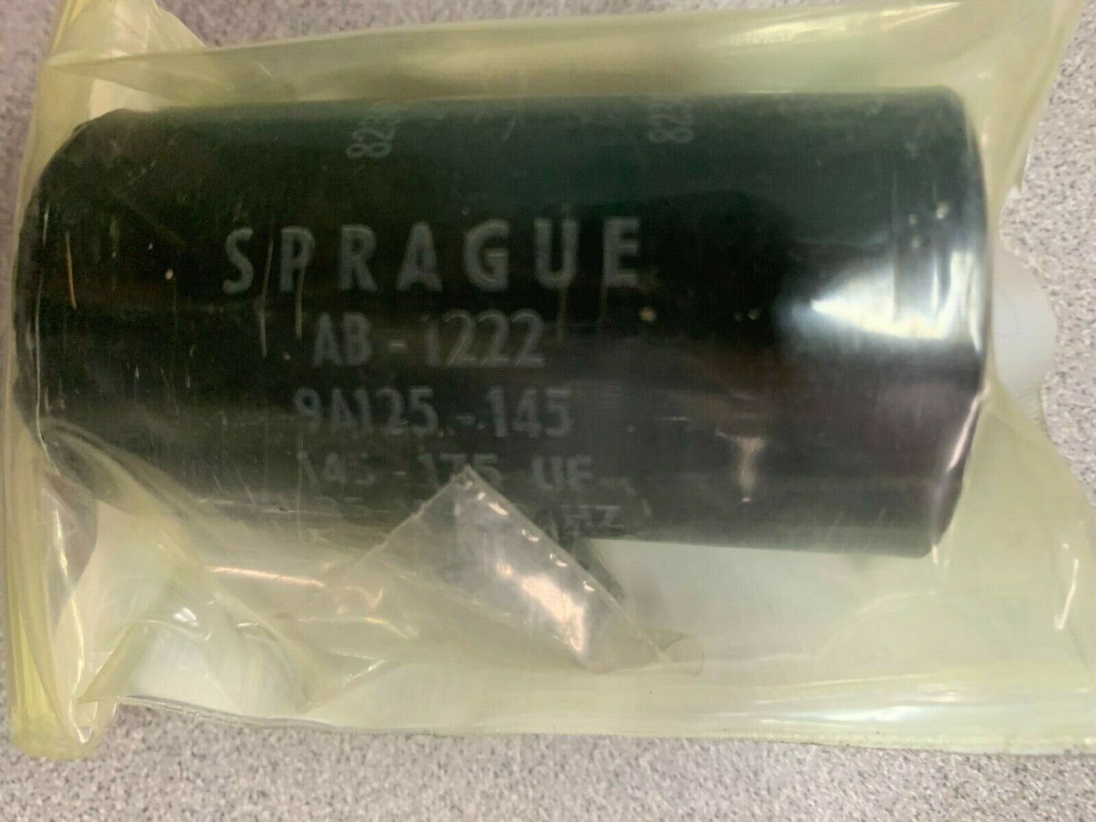 NEW NO BOX SPRAGUE CAPACITOR AB-1222