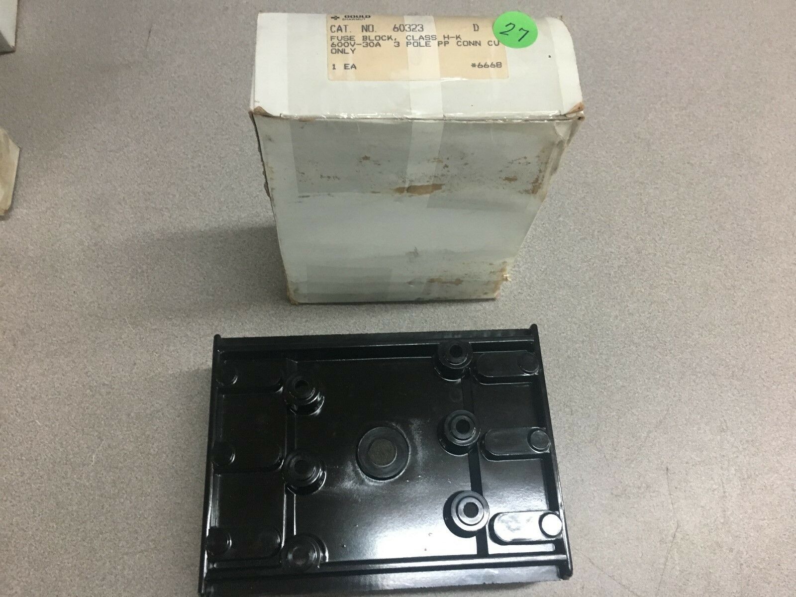 NEW IN BOX GOULD FUSE BLOCK 60323