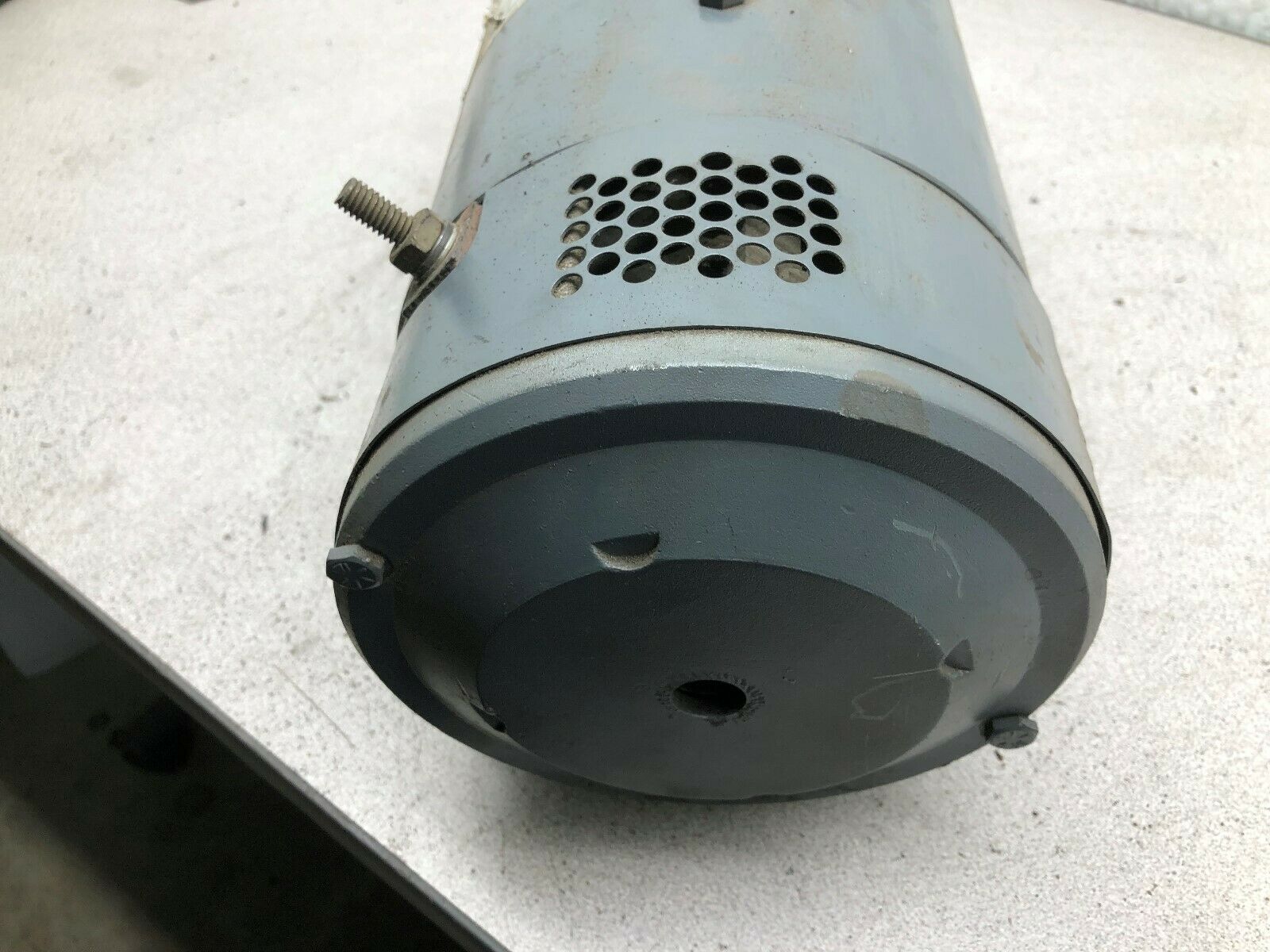 USED GE 12 HP 1700 RPM 36 VDC 330 AMP 49 FR DC MOTOR 5BC49JB811A