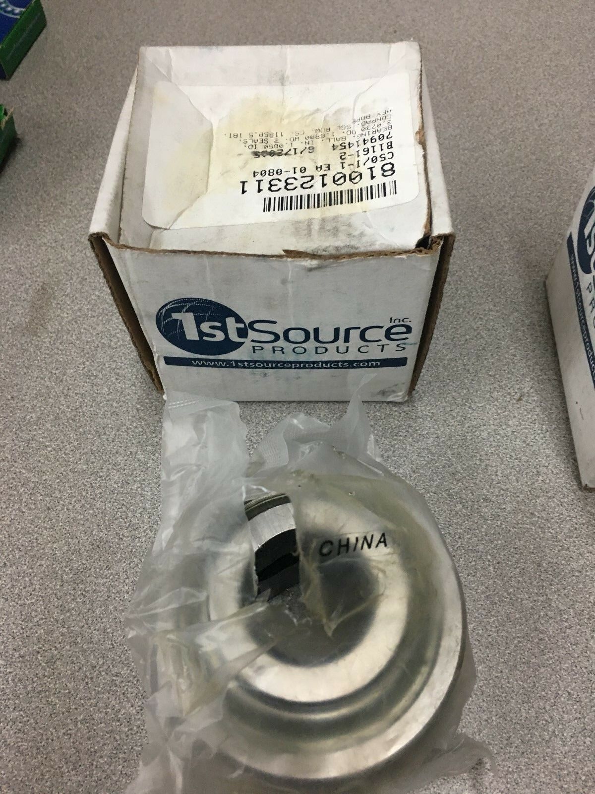 NEW IN BOX 1ST SOURCE INSERT BEARING 1SP-B1161-2 BRG