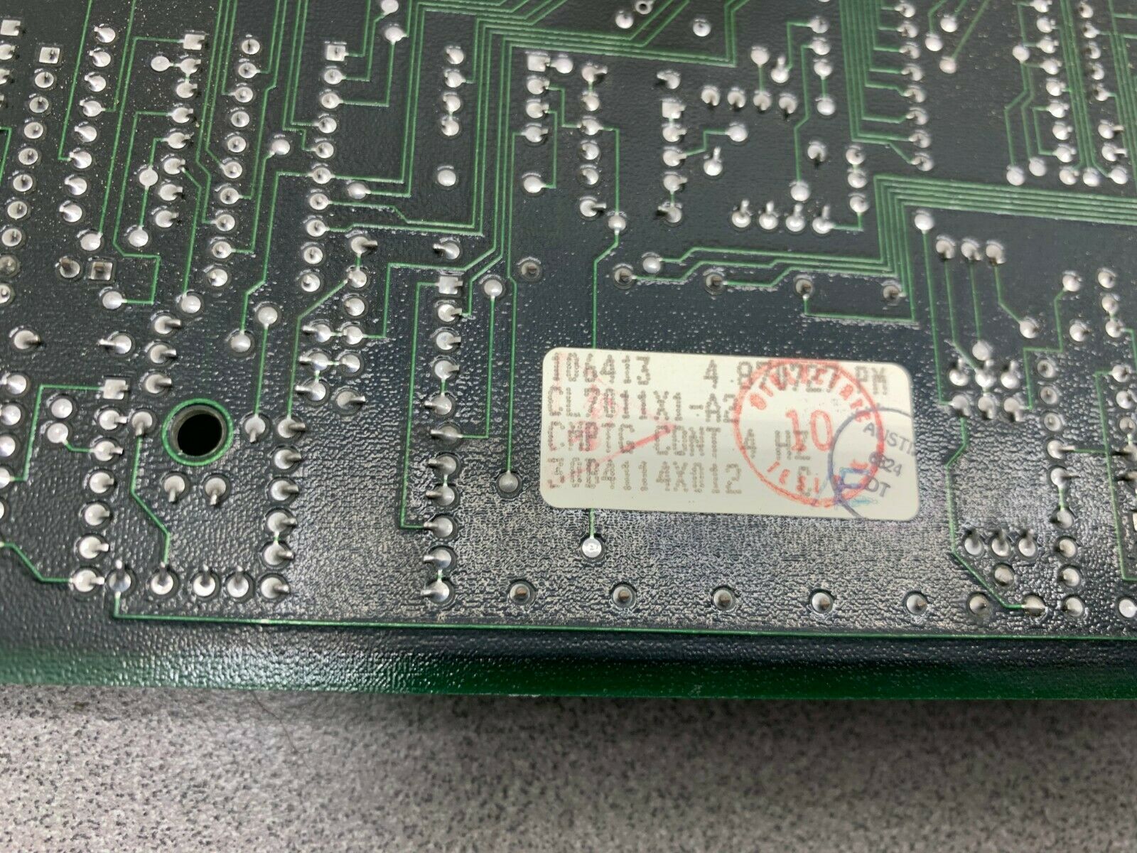 USED EMERSON 30B4114X012 CIRCUIT BOARD CL7011X1-A2