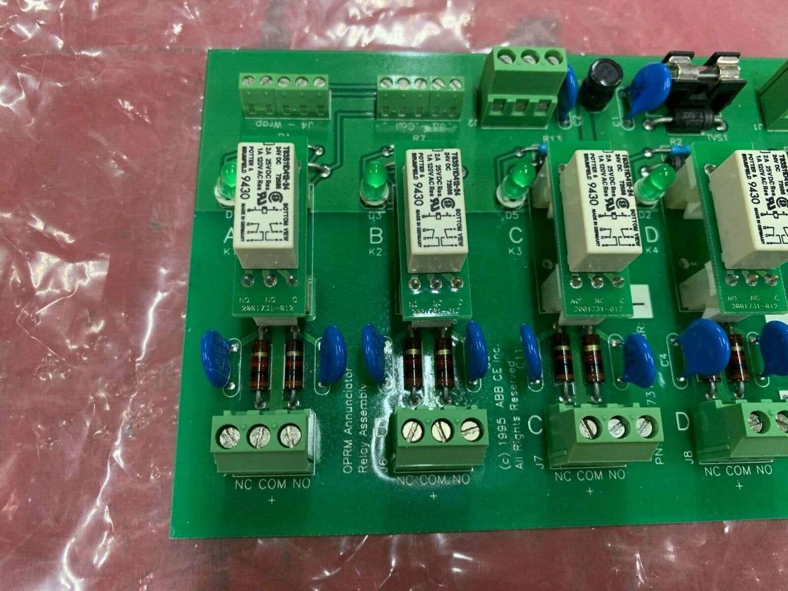 NEW NO BOX ABB CIRCUIT BOARD 2001731-002