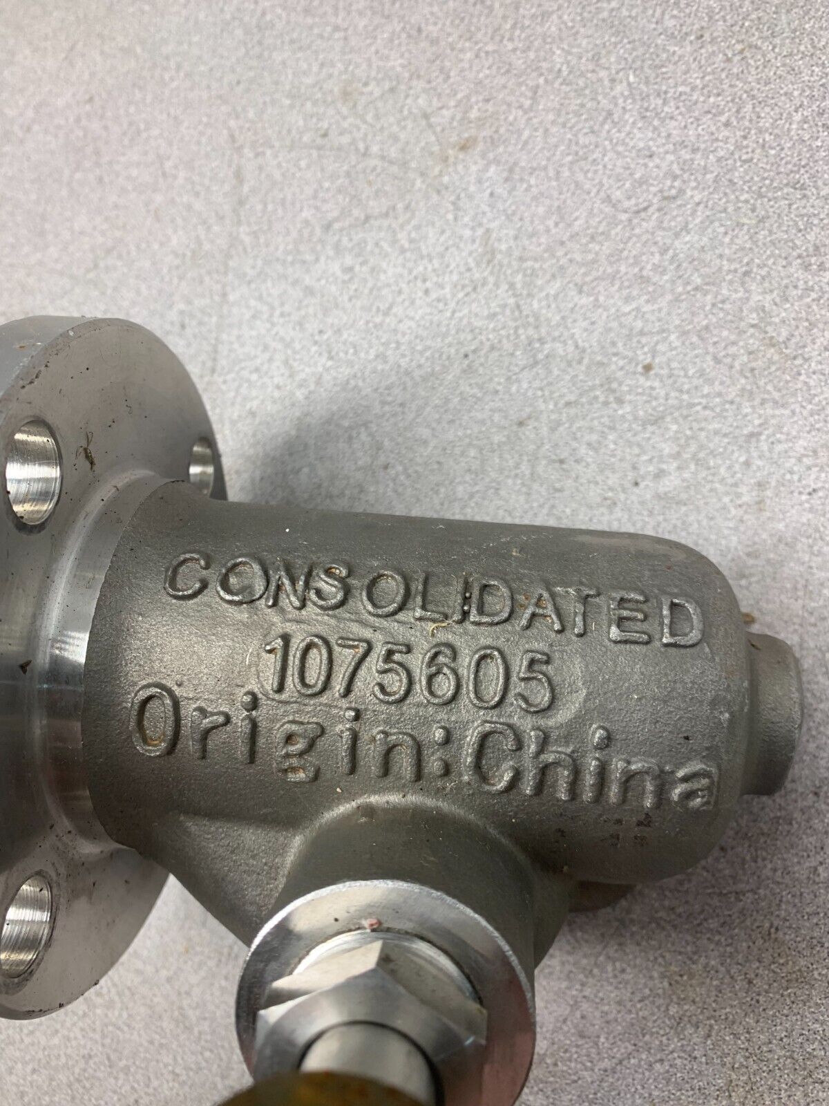 USED CONSOLIDATED 1075605 VALVE PART CF6MY08096-02