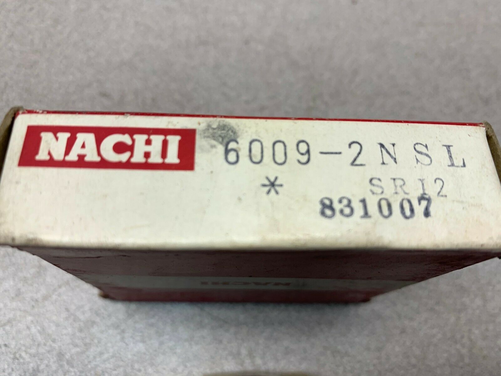 NEW IN BOX NACHI BEARING 6009-2NSL