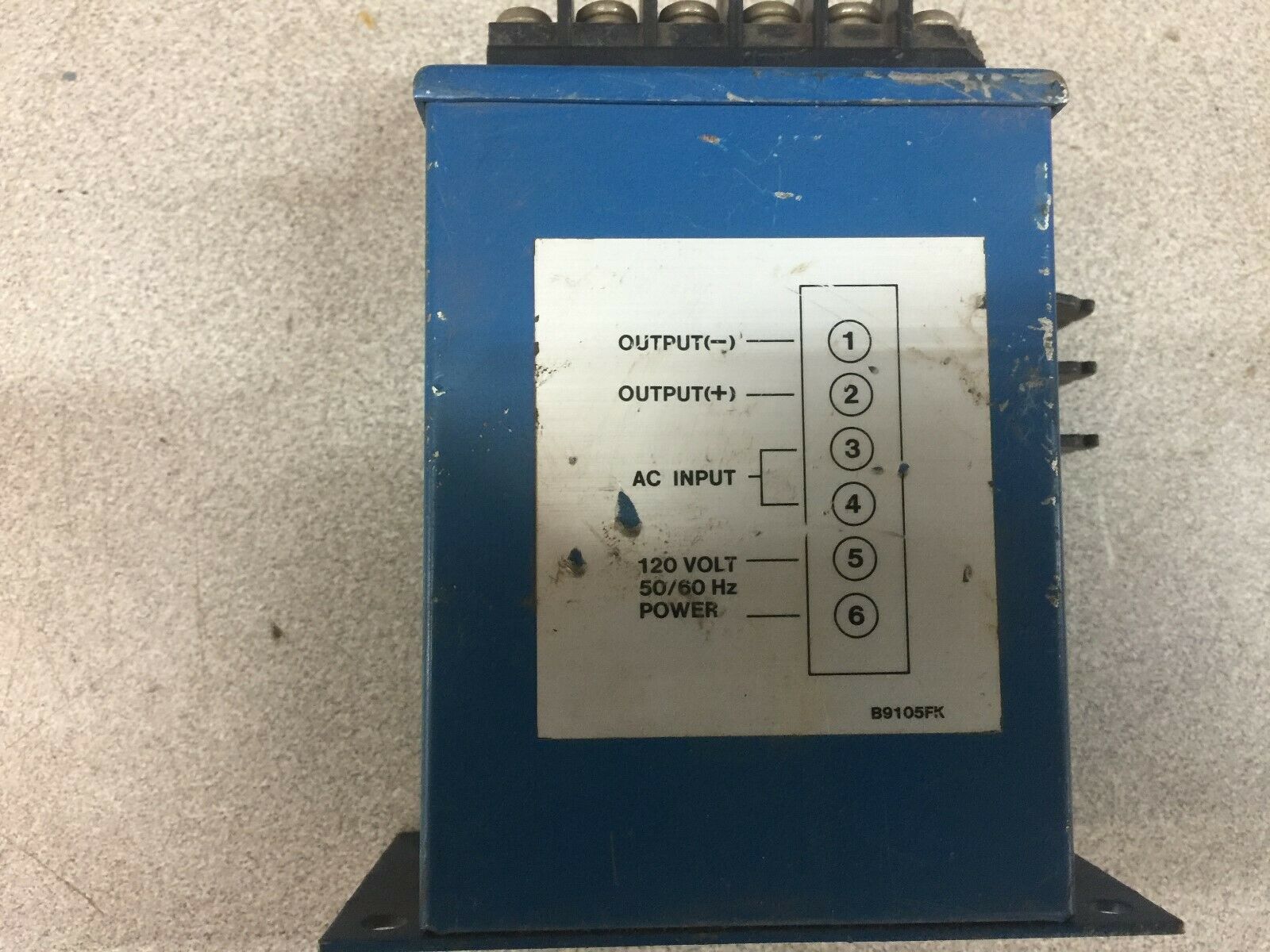 USED EIL AMPS TRANSDUCER 5AMP 45-10KHZ 4-20MA 500OHMS TRANSDUCER CTM-420Y