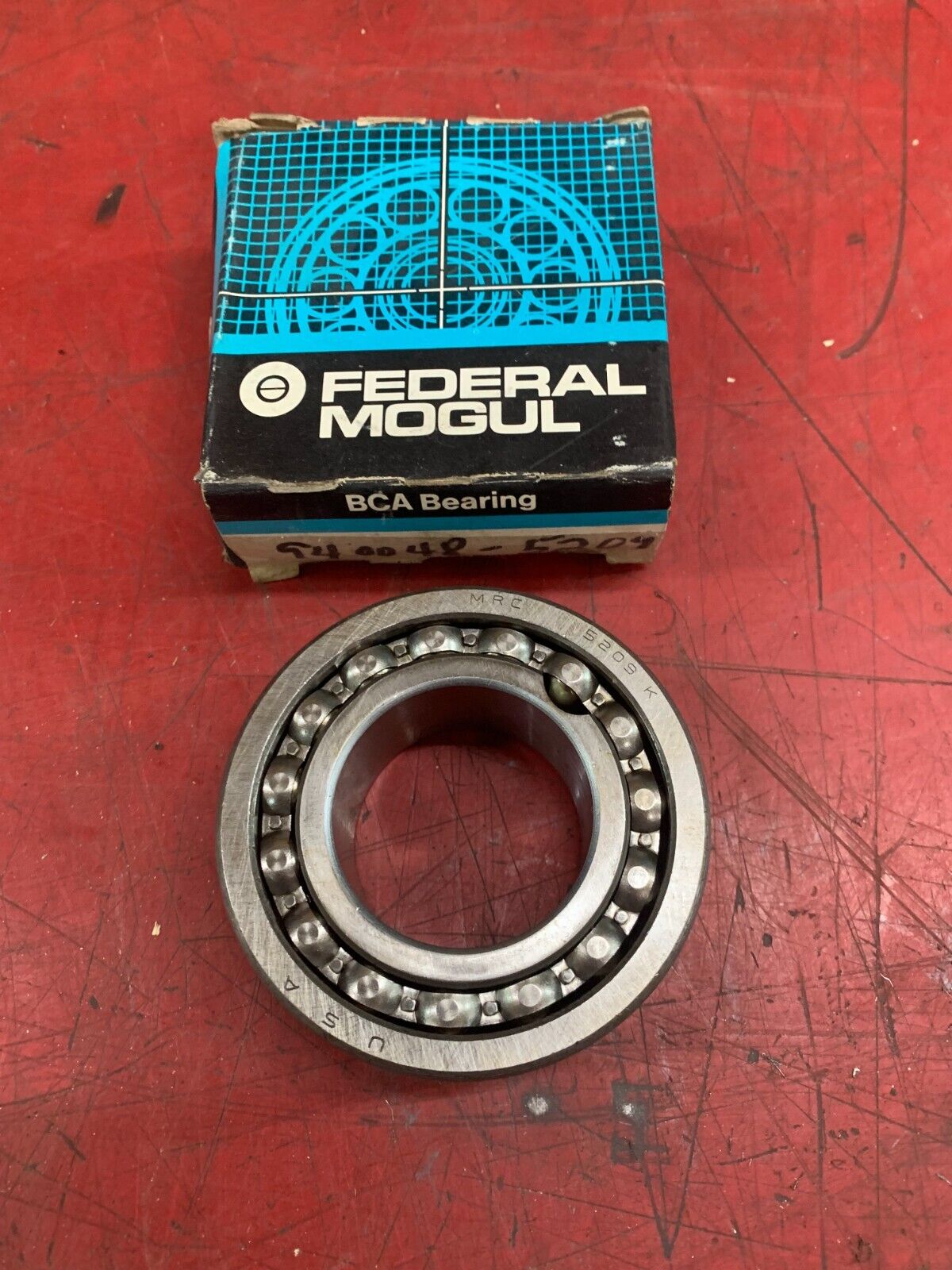 NEW IN BOX FEDERAL MOGUL MRC ANGULAR CONTACT BEARING 5209 K