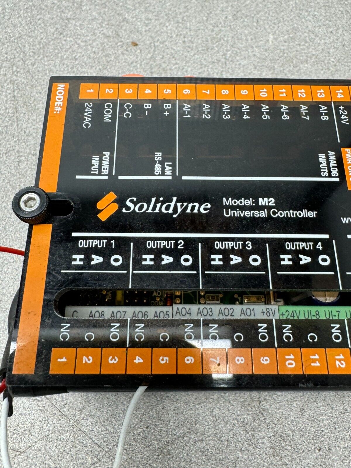 USED SOLIDYNE M2 UNIVERSAL CONTROLLER M2-B12762