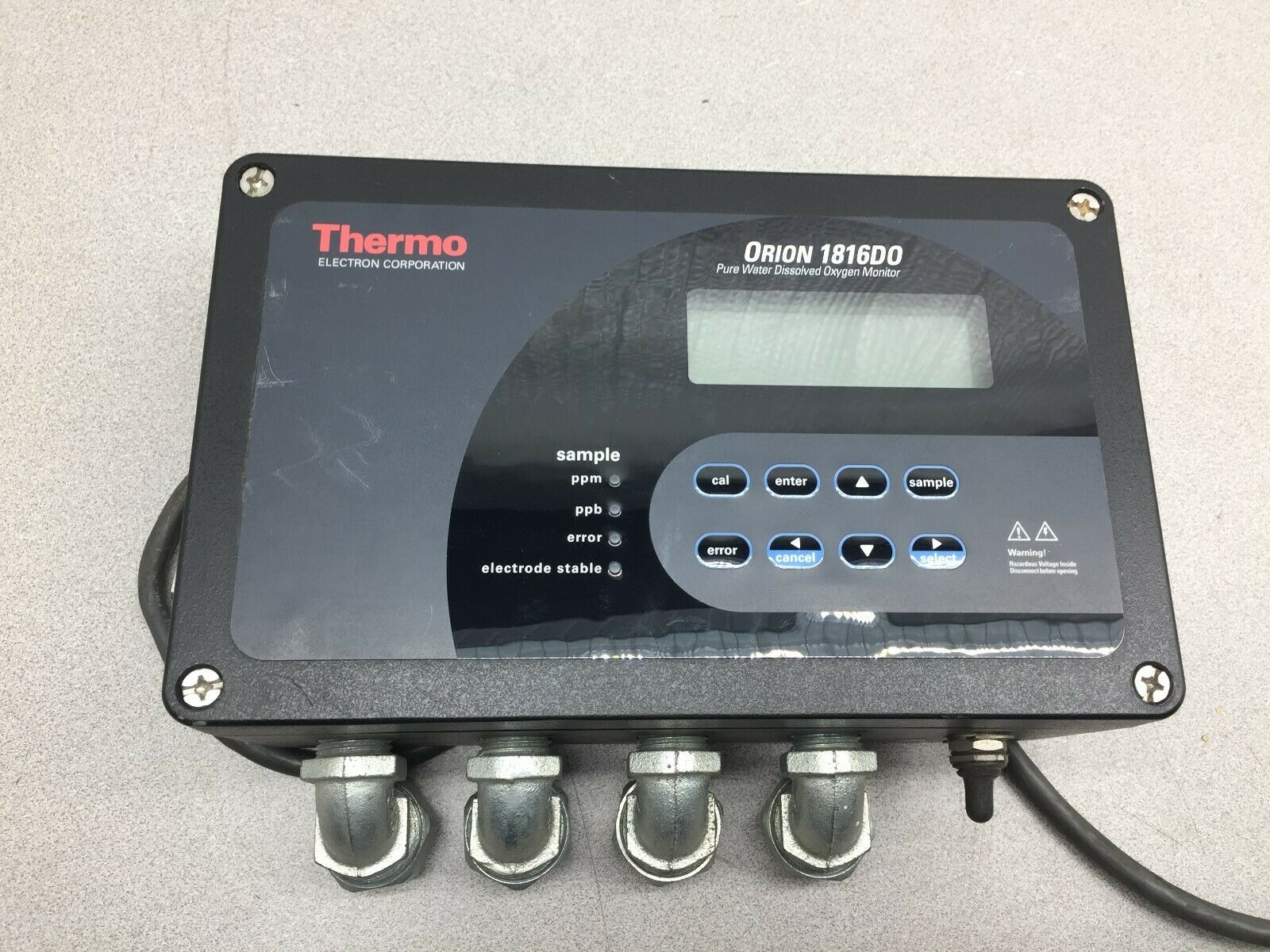 USED THERMO  ORION PURE WATER DISSOLVED OXYGEN MONITOR 1816DO