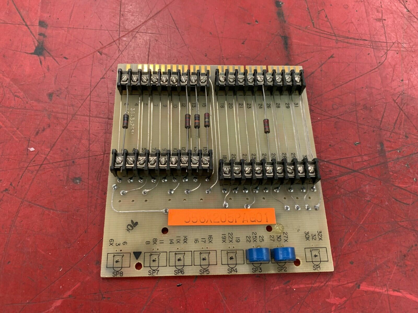 USED GENERAL ELECTRIC 36A352951 CIRCUIT BOARD 356X205PAG01