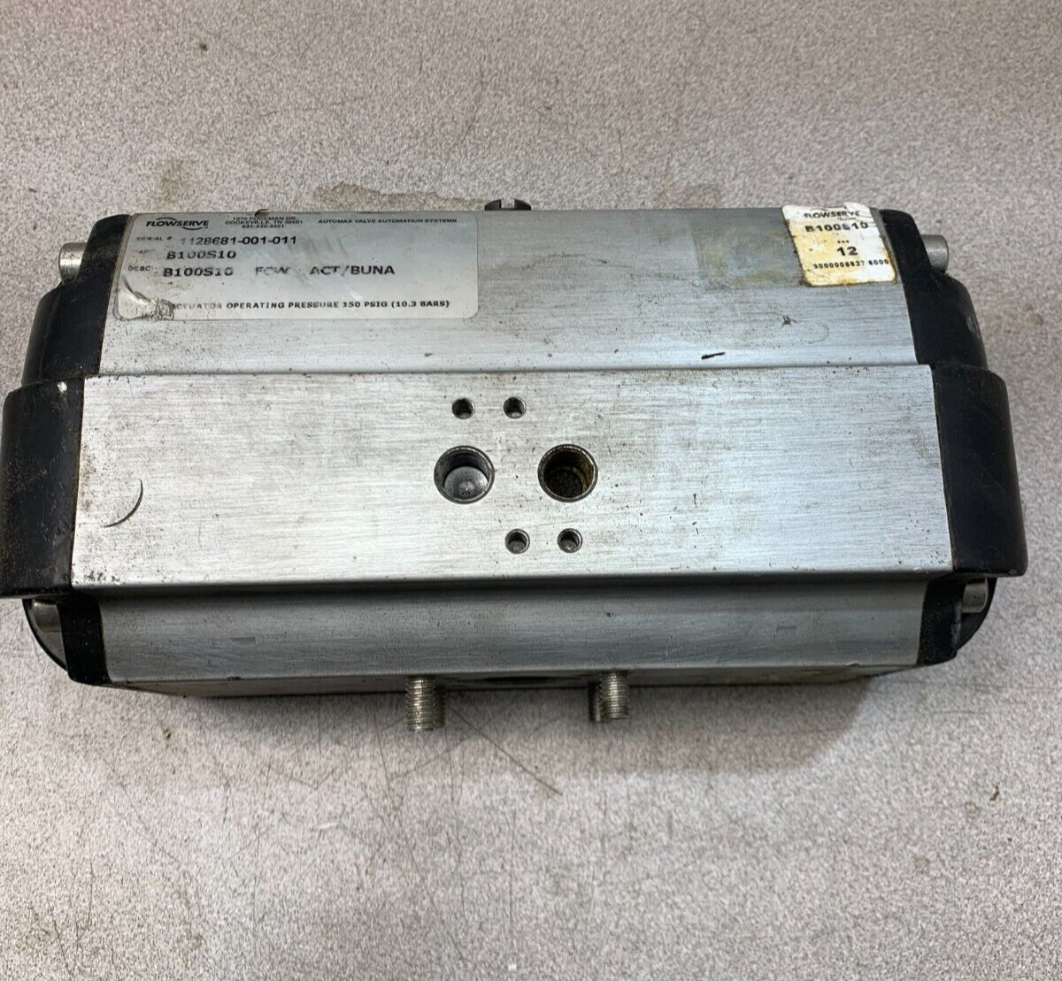 USED FLOWSERVE VALVE ACTUATOR B100S10