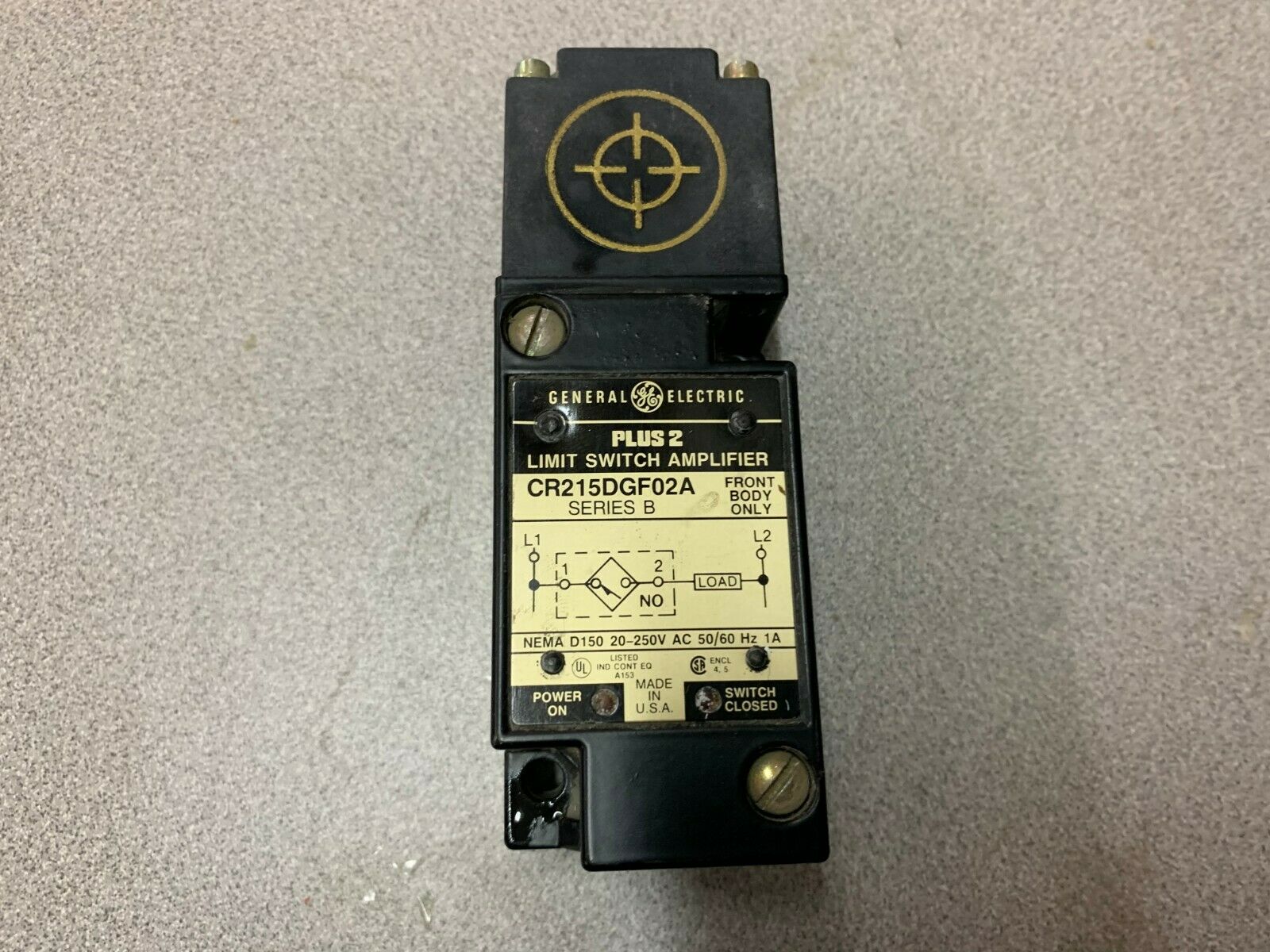 NEW NO BOX GE LIMIT SWITCH CR215DGS02A