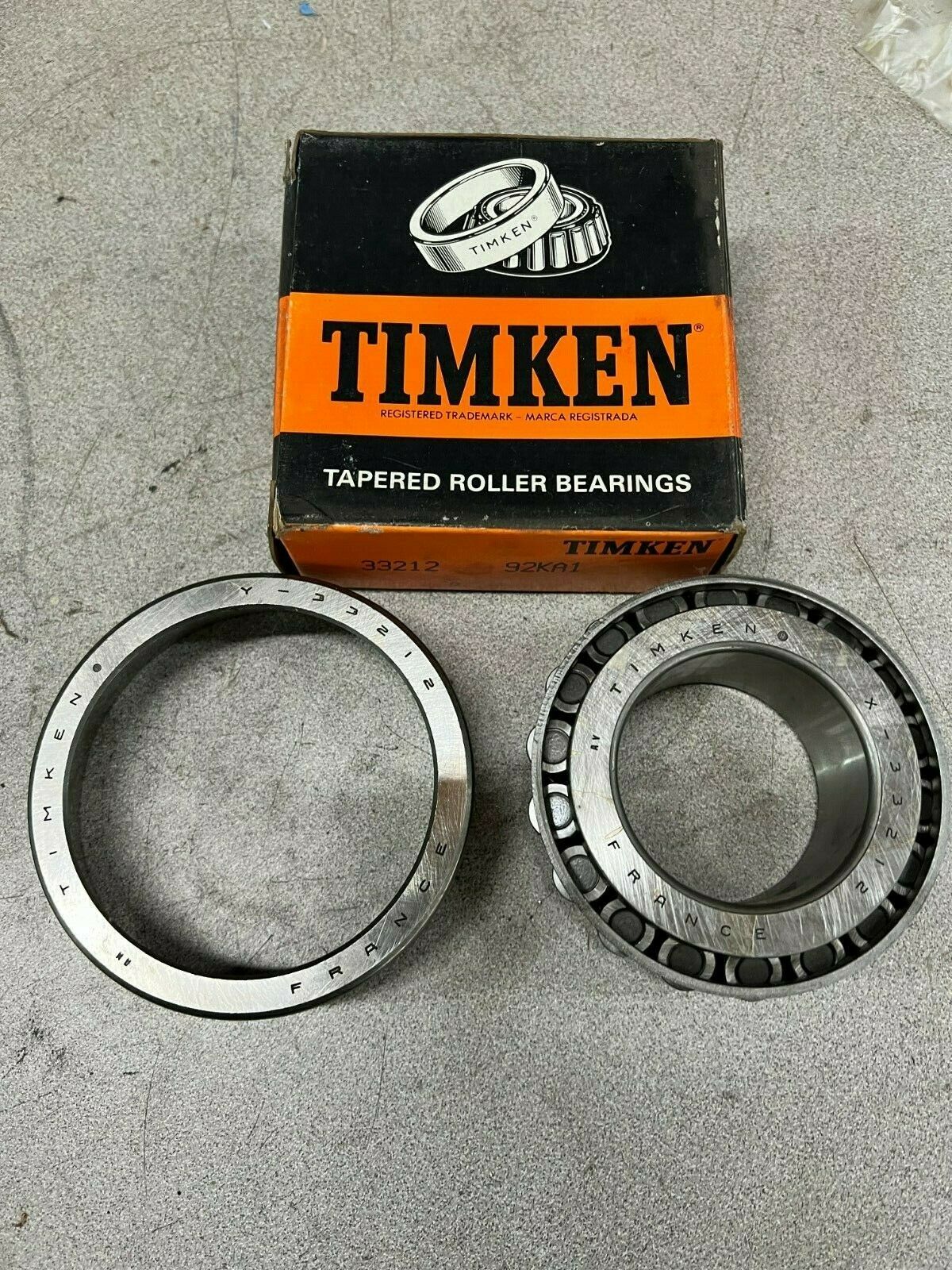 NEW IN BOX TIMKEN Y-33212 X-33212 ROLLER BEARING WITH RACE 33212 92KA1