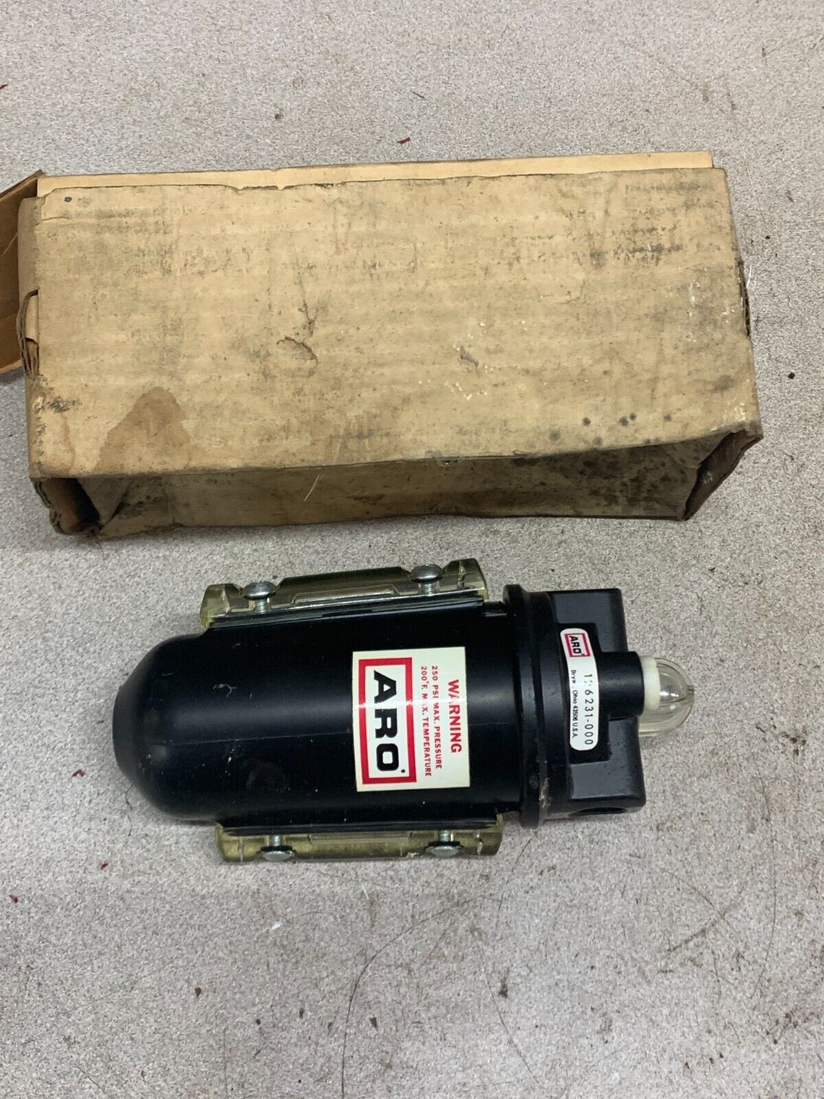 NEW ARO PNEUMATIC LUBRICATOR 126231-000