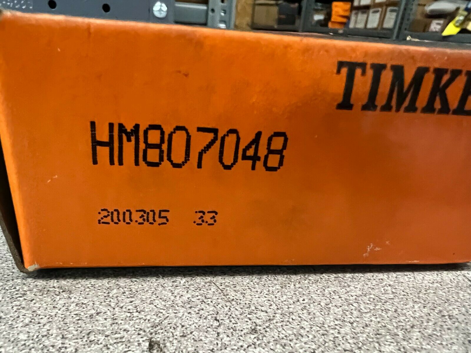 NEW IN BOX TIMKEN ROLLER BEARING HM807048