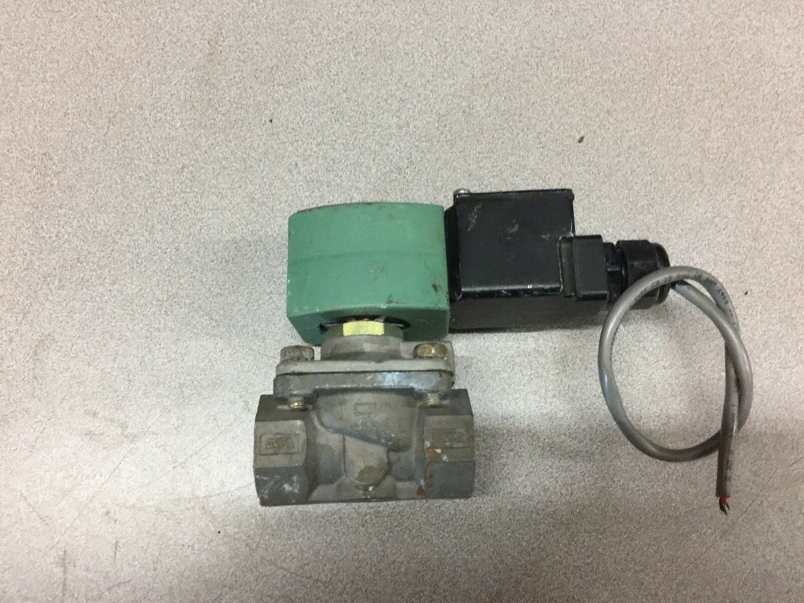 USED ASCO 3/8" 40PSI 24VDC SOLENOID VALVE JKFX8210G87E15500