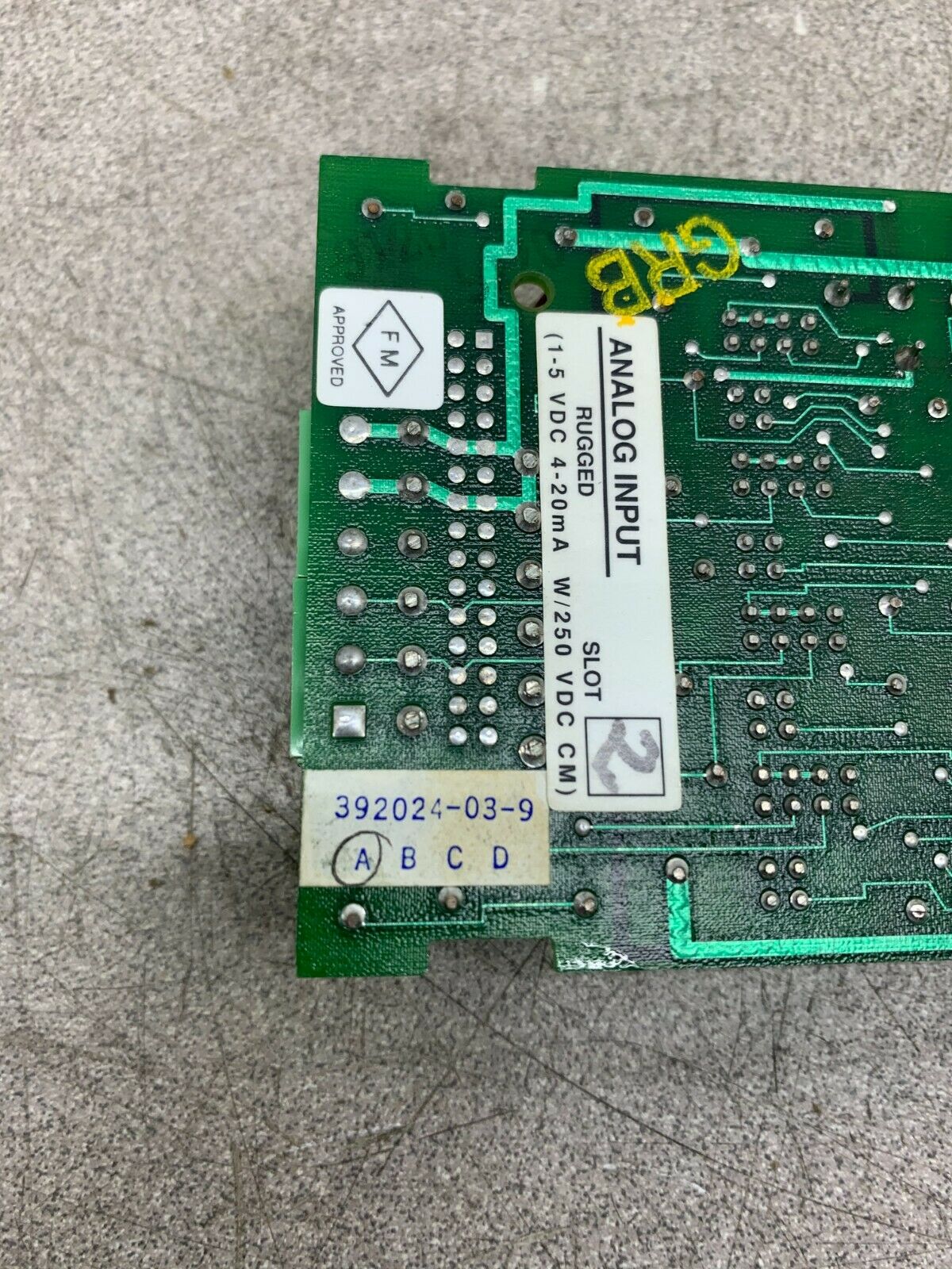 USED EMERSON CIRCUIT BOARD 3922024-03-9