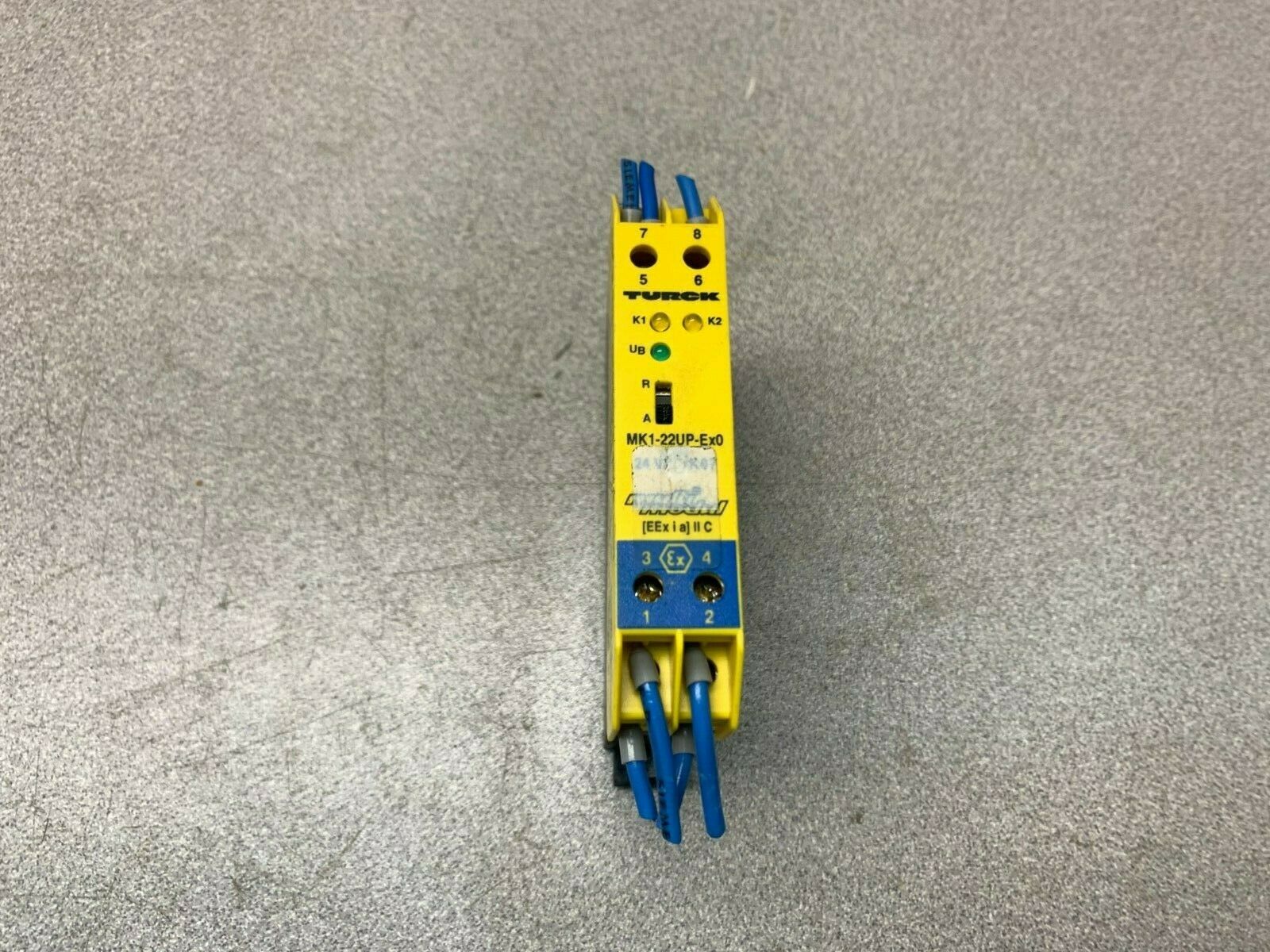 USED TURCK MODULE MK1-22UP-EX0/24VDC/K07