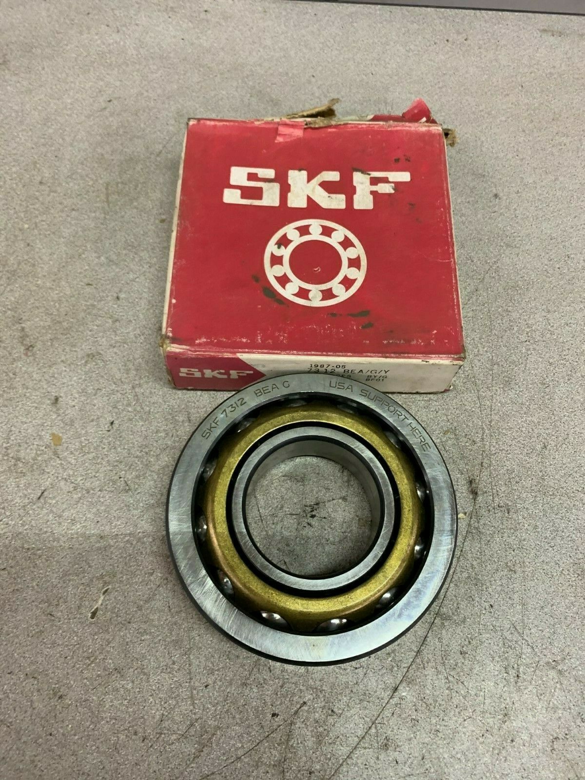 NEW IN BOX SKF BALL BEARING 7312 BEA