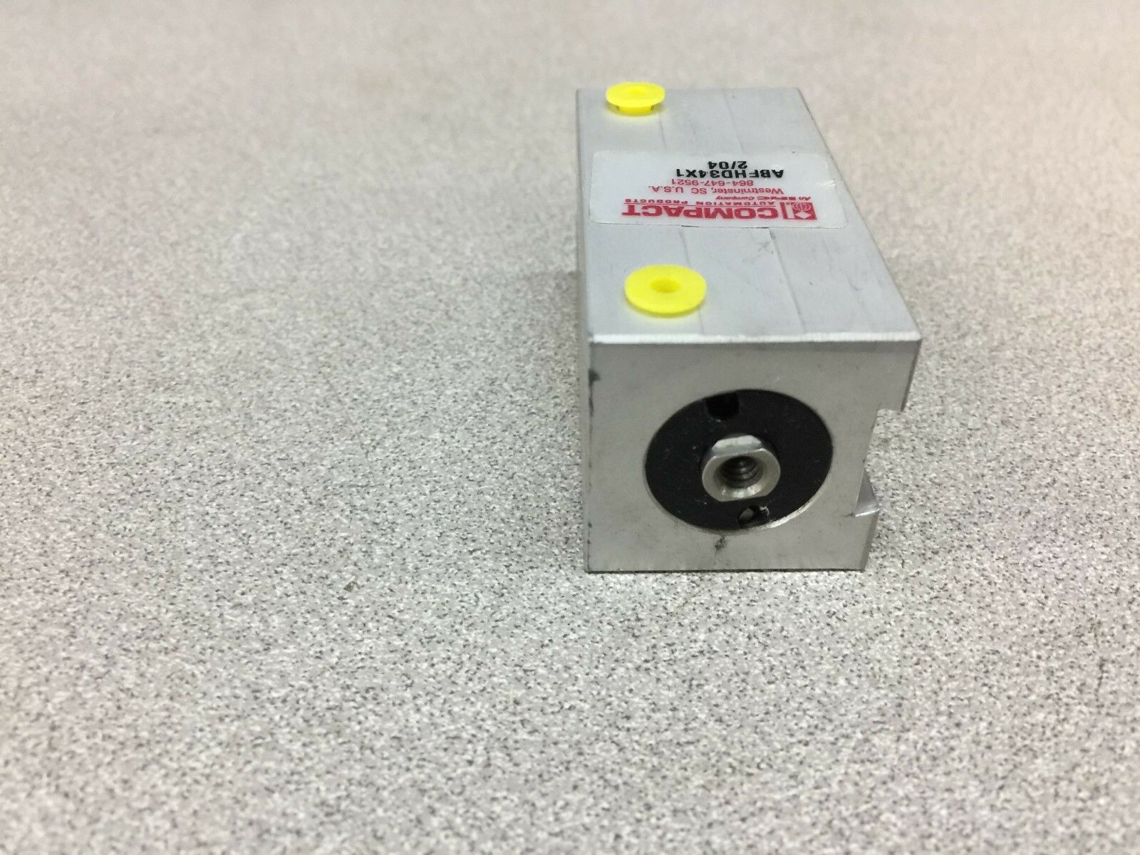 NEW NO BOX COMPACT MINI AIR CYL ABFHD34X1