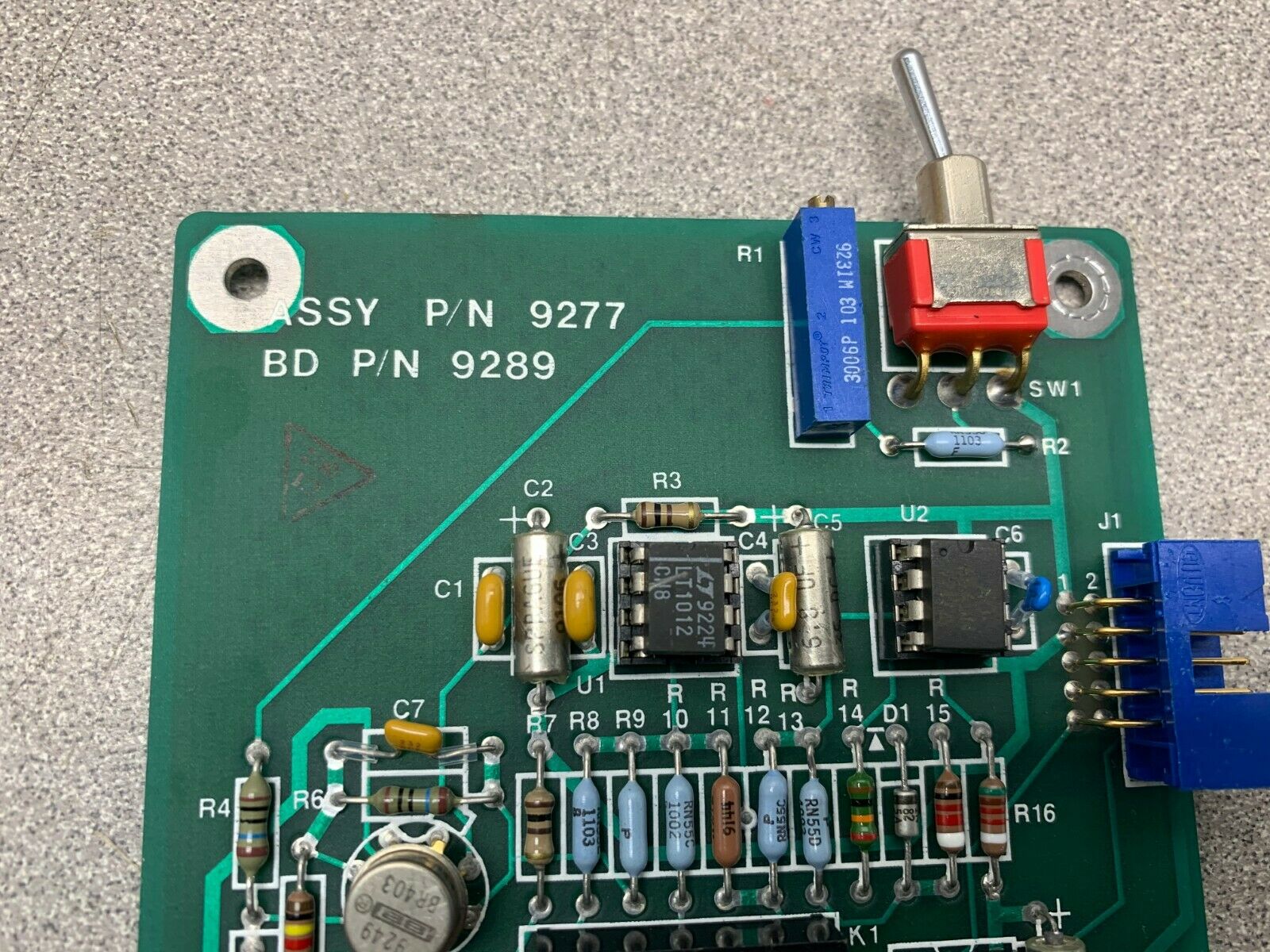 NEW NO BOX THERMO 9277 9289 CIRCUIT BOARD DWG 64P309