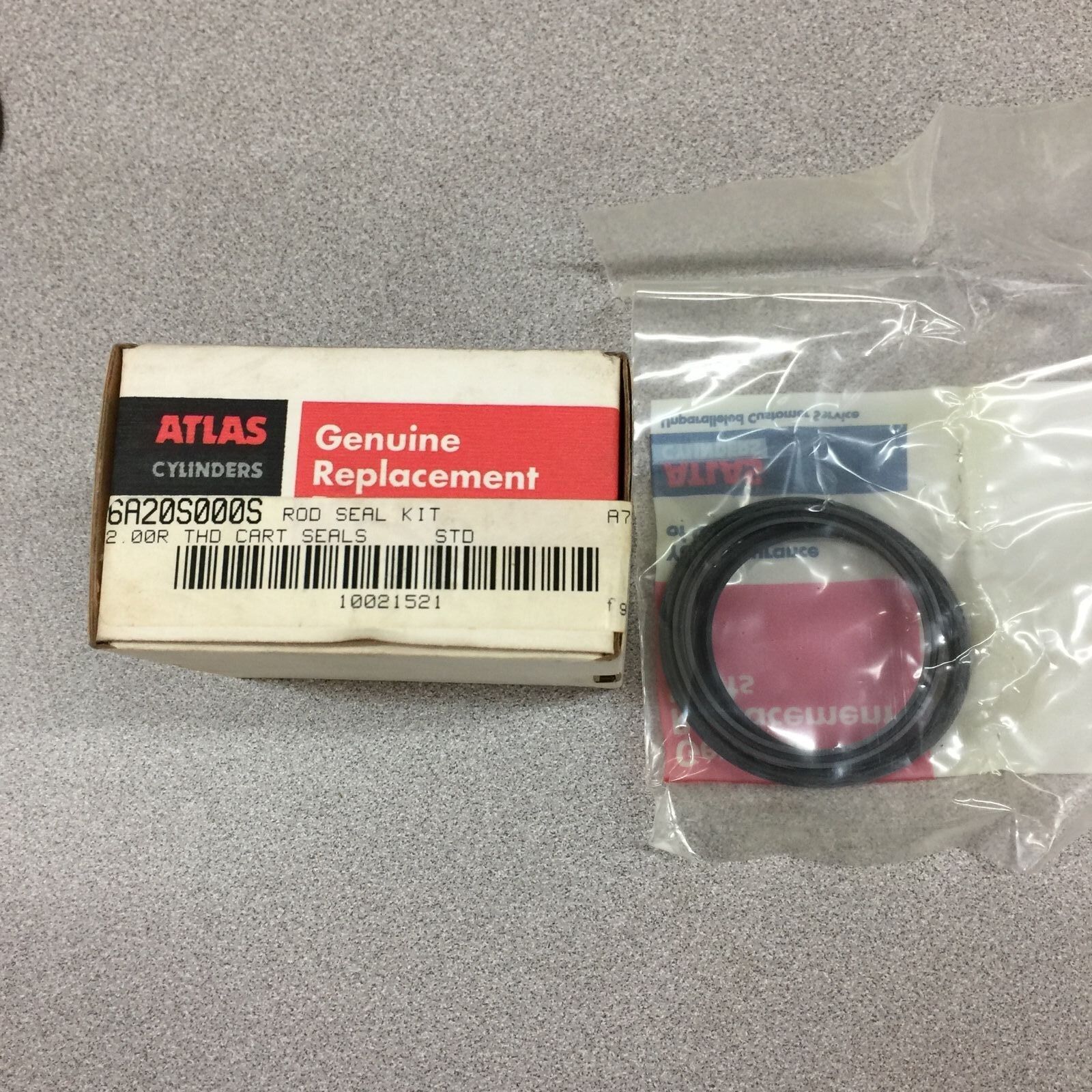 NEW IN BOX ATLAS ROD SEAL KIT 2.00R 6A20S000S