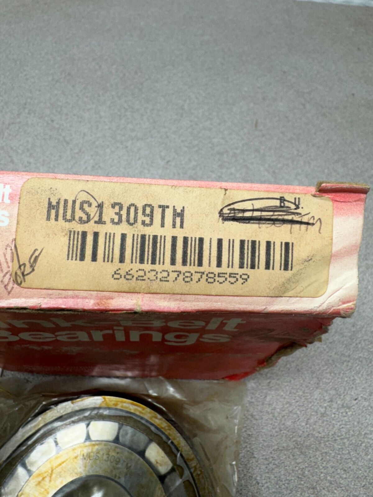 NEW IN BOX LINK BELT ROLLER BEARING MUS1309TM