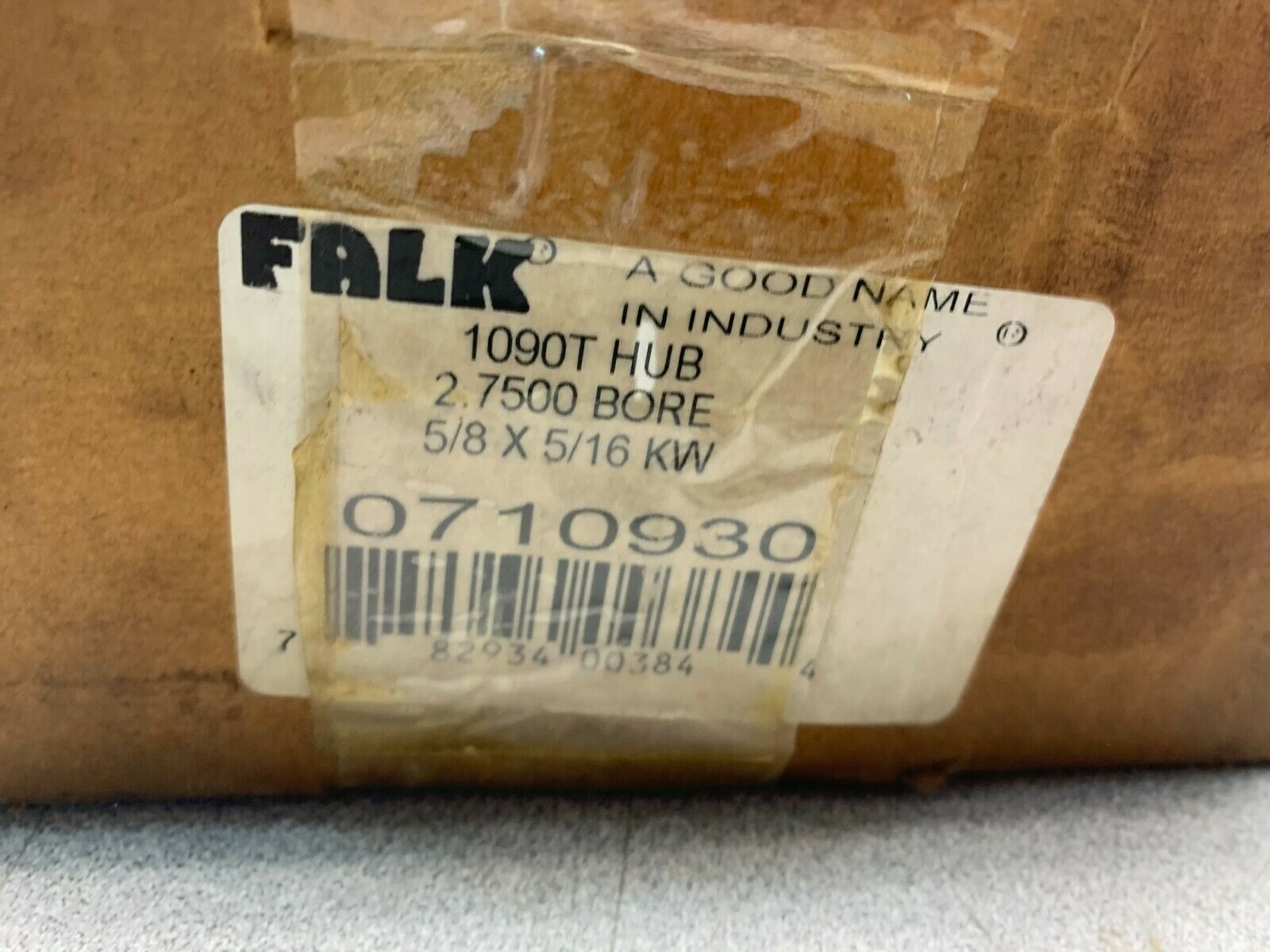 NEW IN BOX FALK 1090T HUB 2.7500 BORE 5/8 X 5/16 KW 0710930