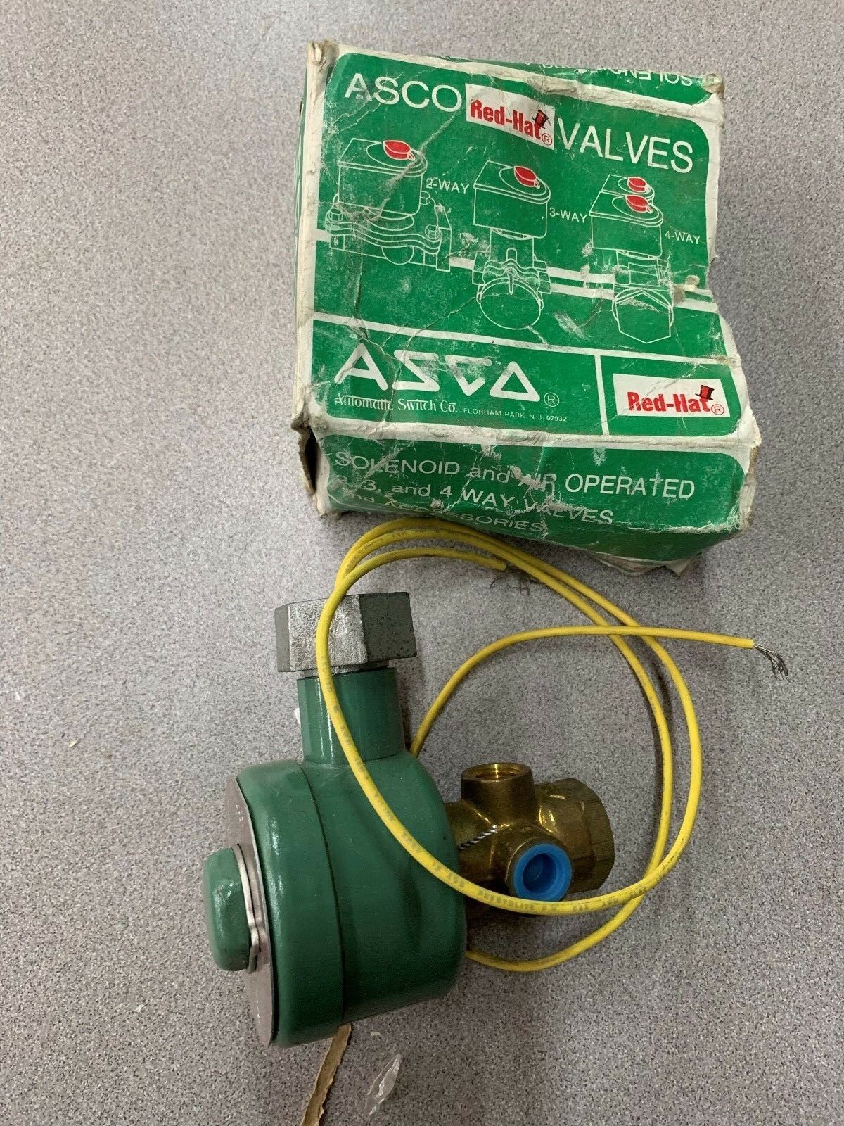 NEW IN BOX ASCO VALVE HTX8320A185